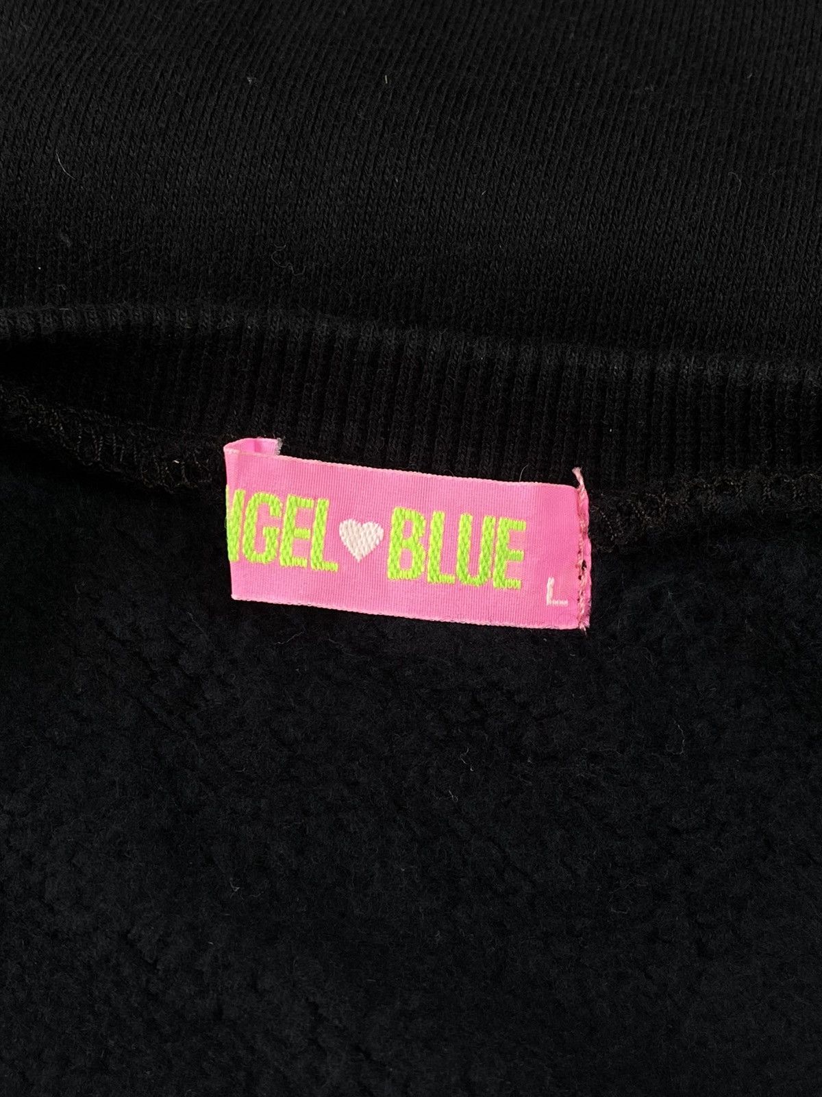 Hysteric Glamour 2000s Angel Blue Initial “A” Heavyweight Crewneck Size US M / EU 48-50 / 2 - 6 Thumbnail