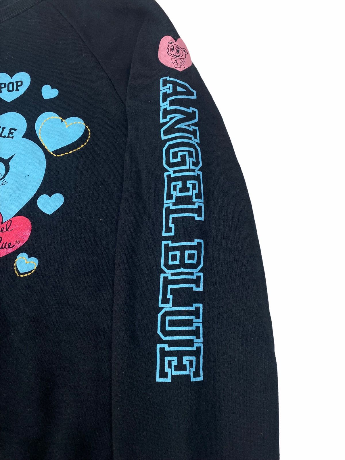 Hysteric Glamour 2000s Angel Blue Initial “A” Heavyweight Crewneck Size US M / EU 48-50 / 2 - 3 Thumbnail