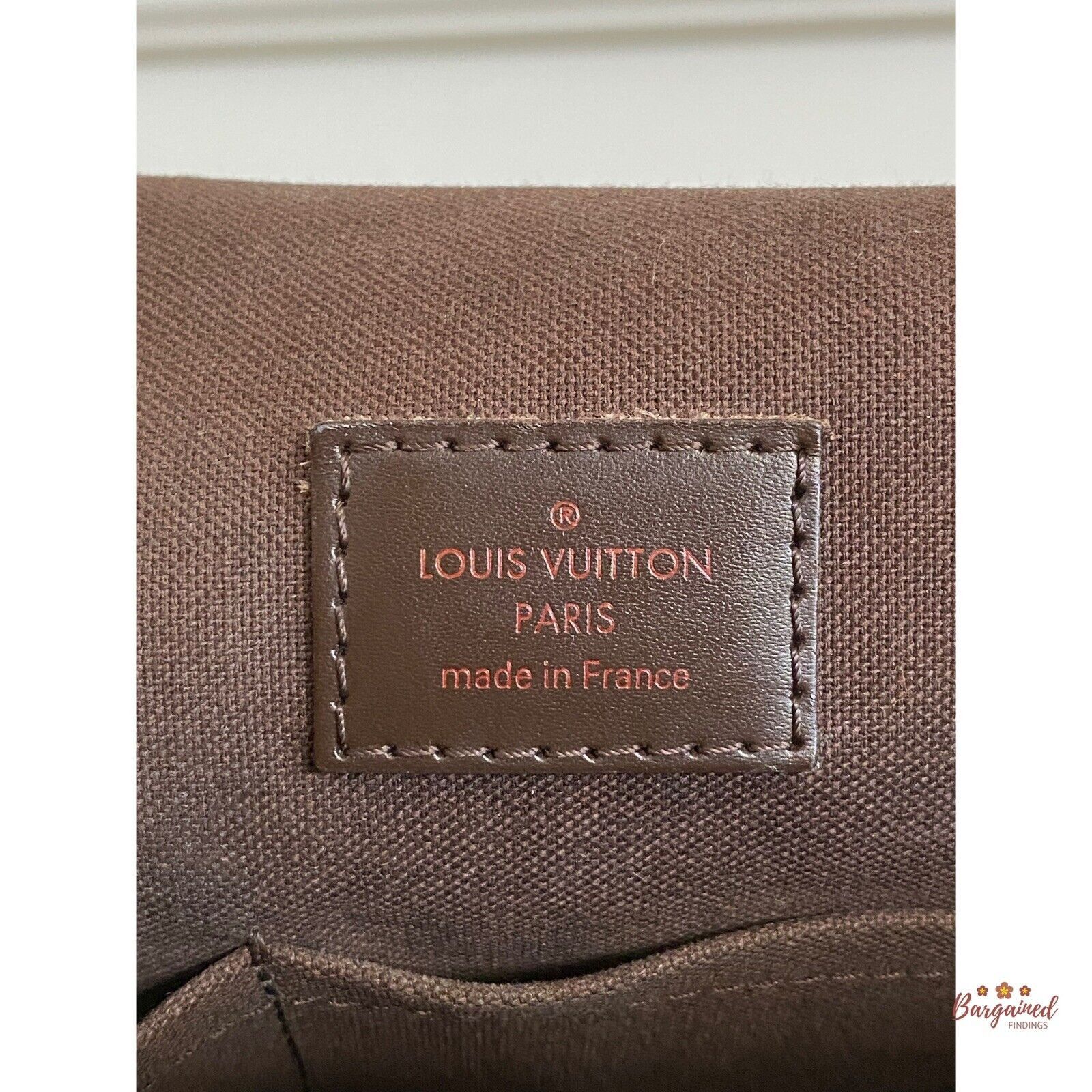 Louis Vuitton Louis Vuitton Damier Ebene Canvas Brooklyn PM Shoulder Bag Size ONE SIZE - 11 Thumbnail