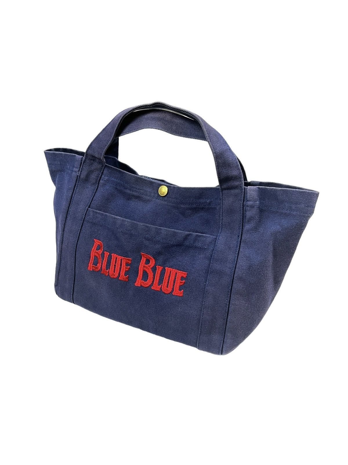 Blue Blue Japan Blue Blue 🇯🇵 Mini Canvas Indigo Tote bag Size ONE SIZE - 1 Thumbnail