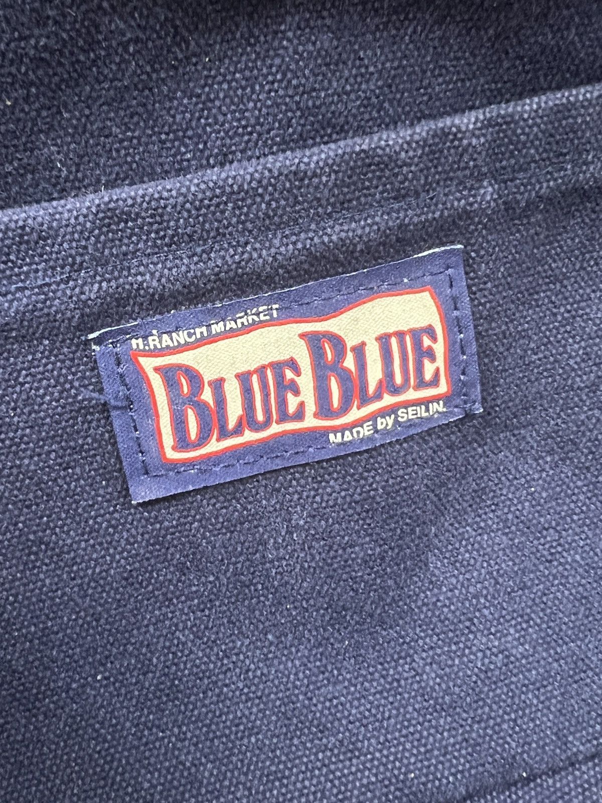 Blue Blue Japan Blue Blue 🇯🇵 Mini Canvas Indigo Tote bag Size ONE SIZE - 9 Thumbnail