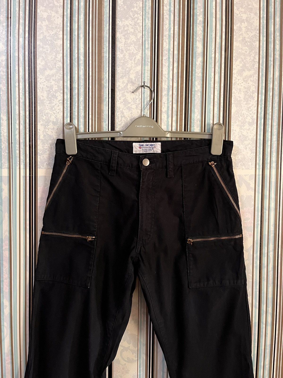 Japanese Brand Transcontinents trans continents zipped bondage punk #D2 Size US 30 / EU 46 - 5 Thumbnail