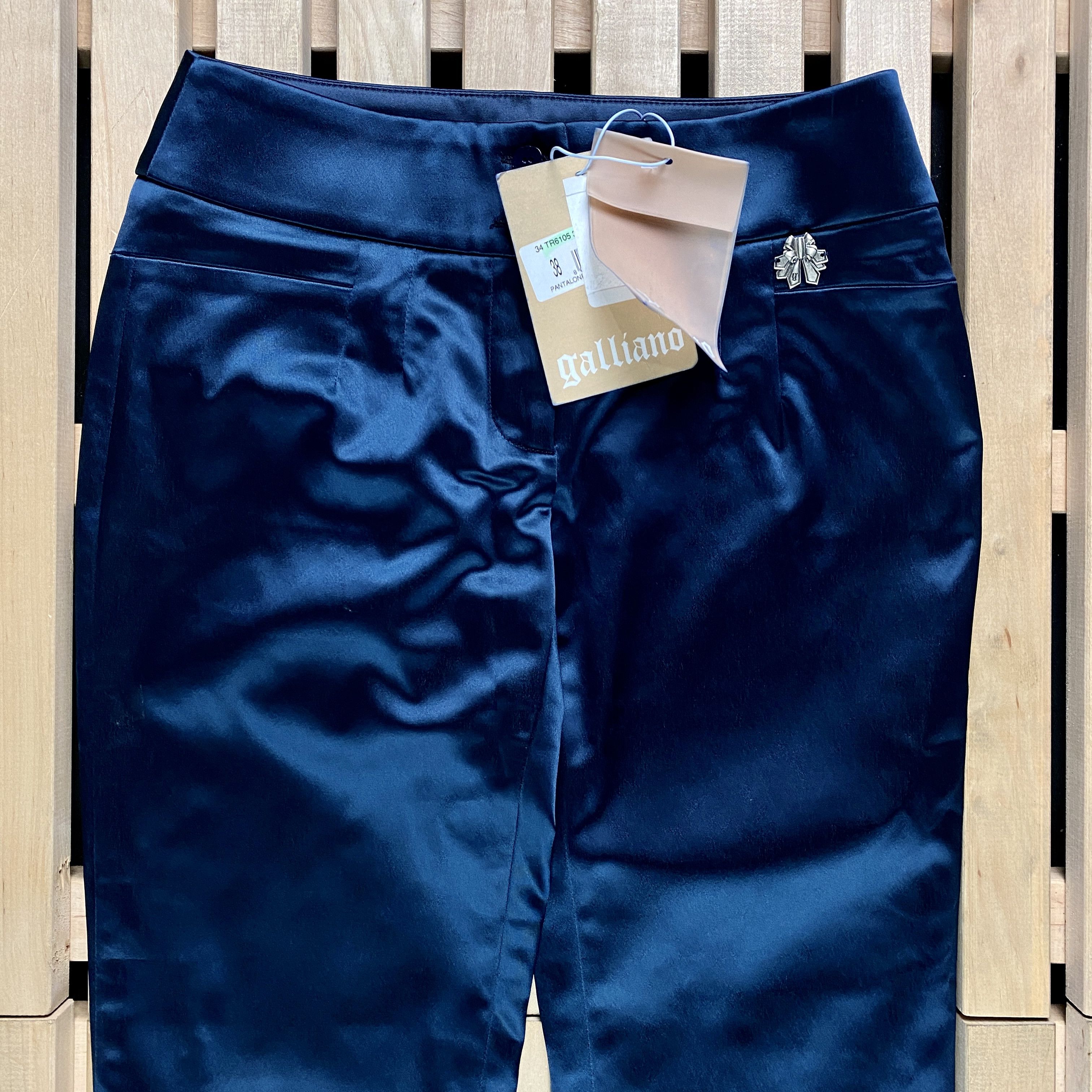 John Galliano Womens Pants Galliano Size 24 Size 24" / US 00 / IT 34 - 2 Thumbnail
