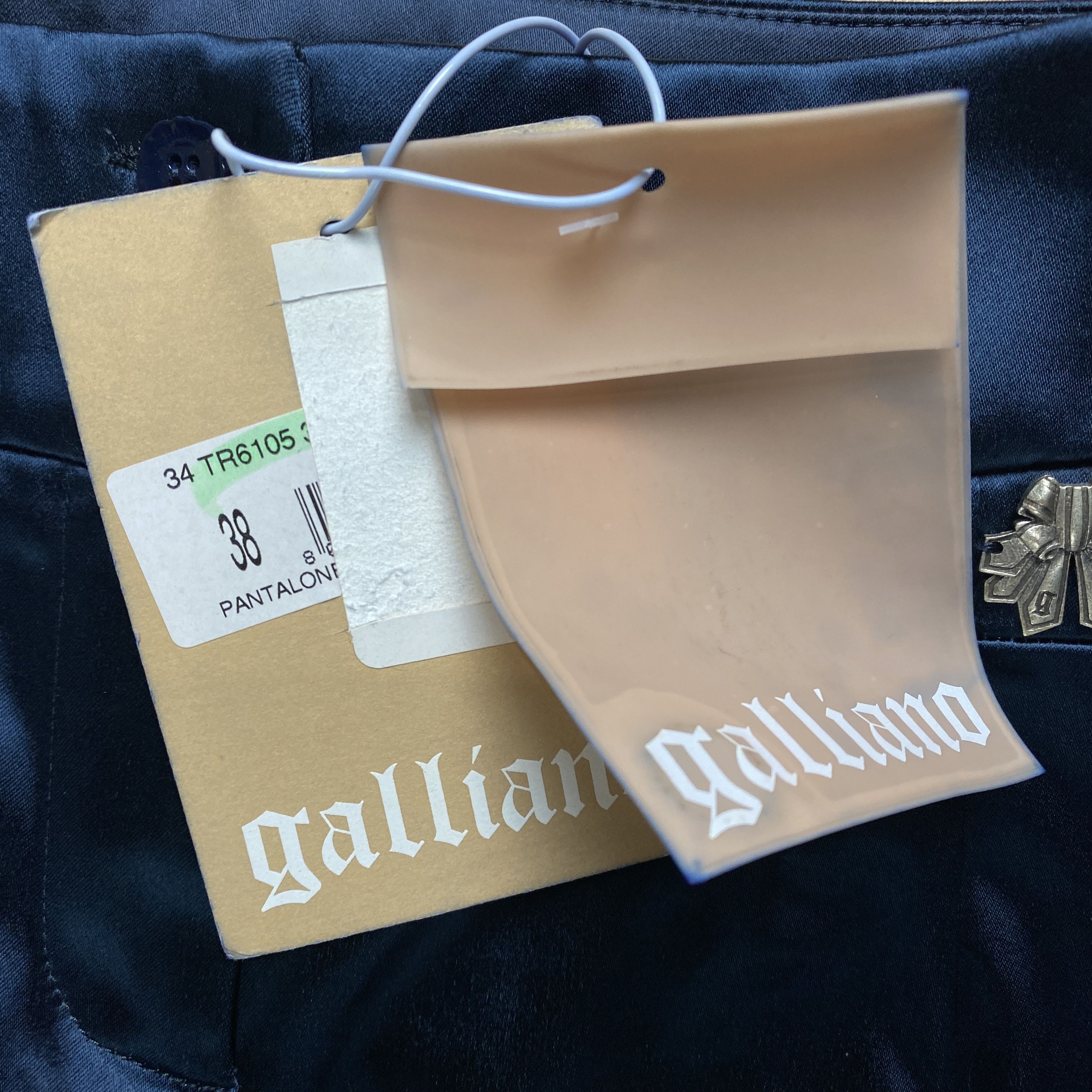 John Galliano Womens Pants Galliano Size 24 Size 24" / US 00 / IT 34 - 5 Thumbnail