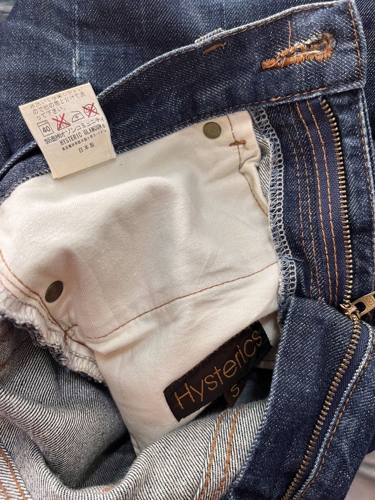 Hysteric Glamour hysterics denim straight cut #D2 Size US 28 / EU 44 - 8 Thumbnail
