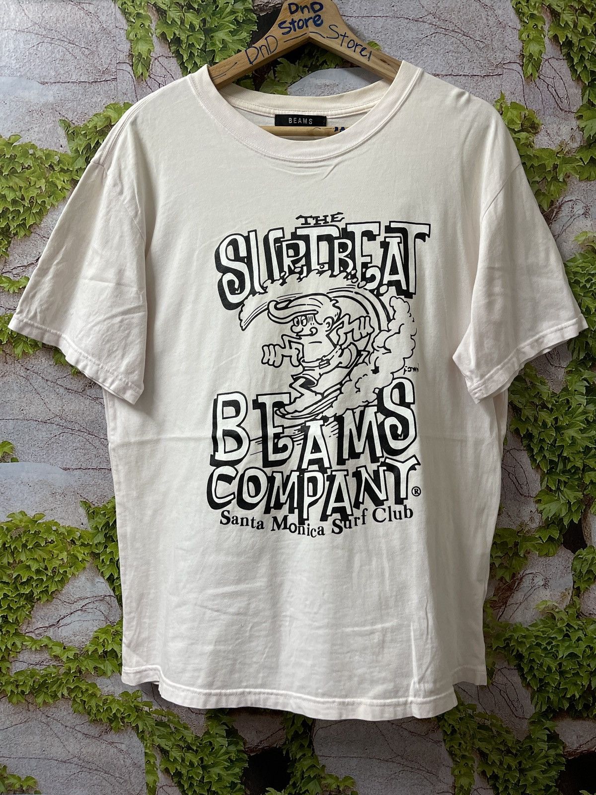 VINTAGE BEAMS COMPANY SURF TEE VERY RARE