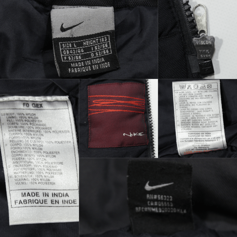 Nike 90S Swoosh Tekken Logo Warm Jacket Size US L / EU 52-54 / 3 - 9 Thumbnail