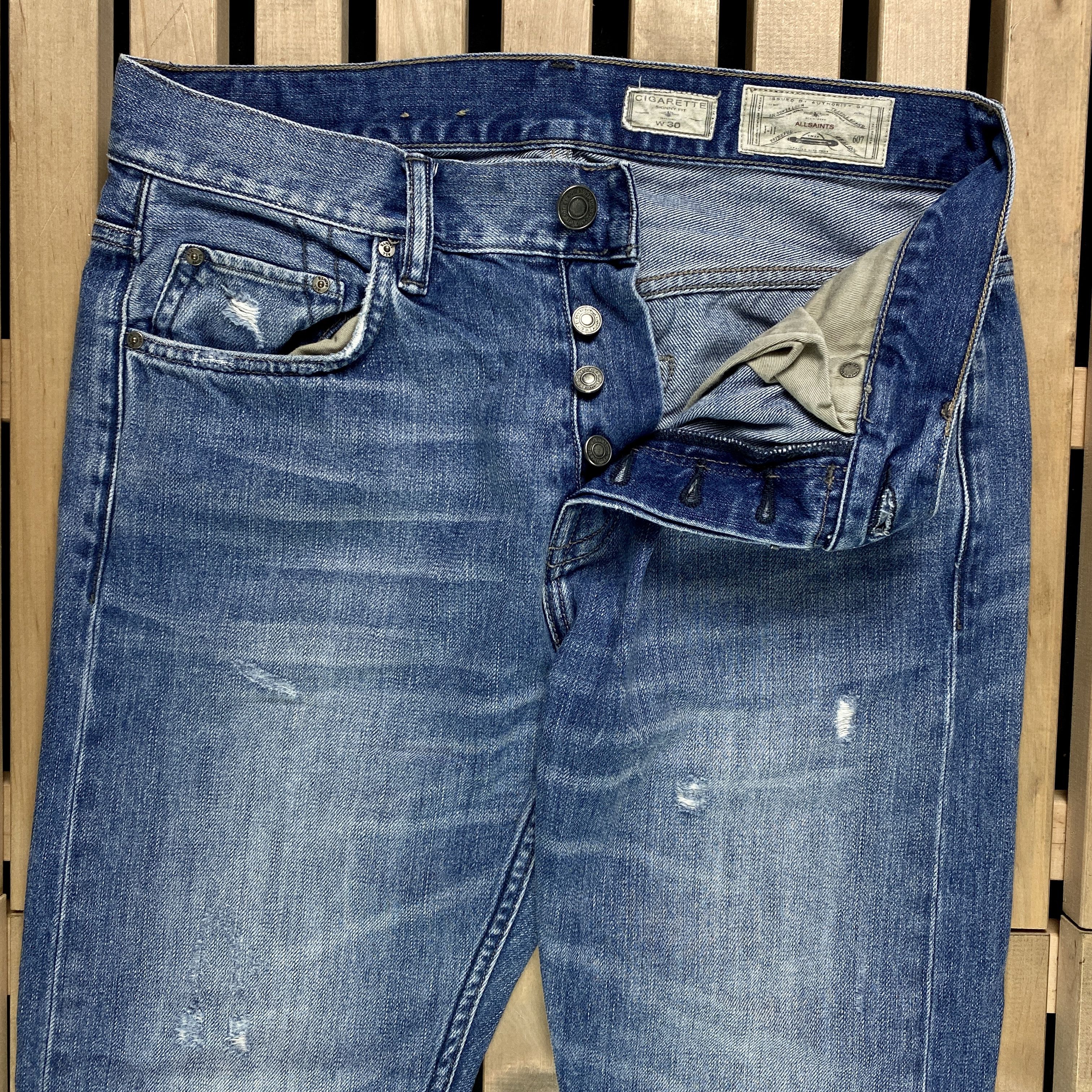 Allsaints Mens Jeans Denim Allsaints Size 30 Size US 30 / EU 46 - 4 Thumbnail