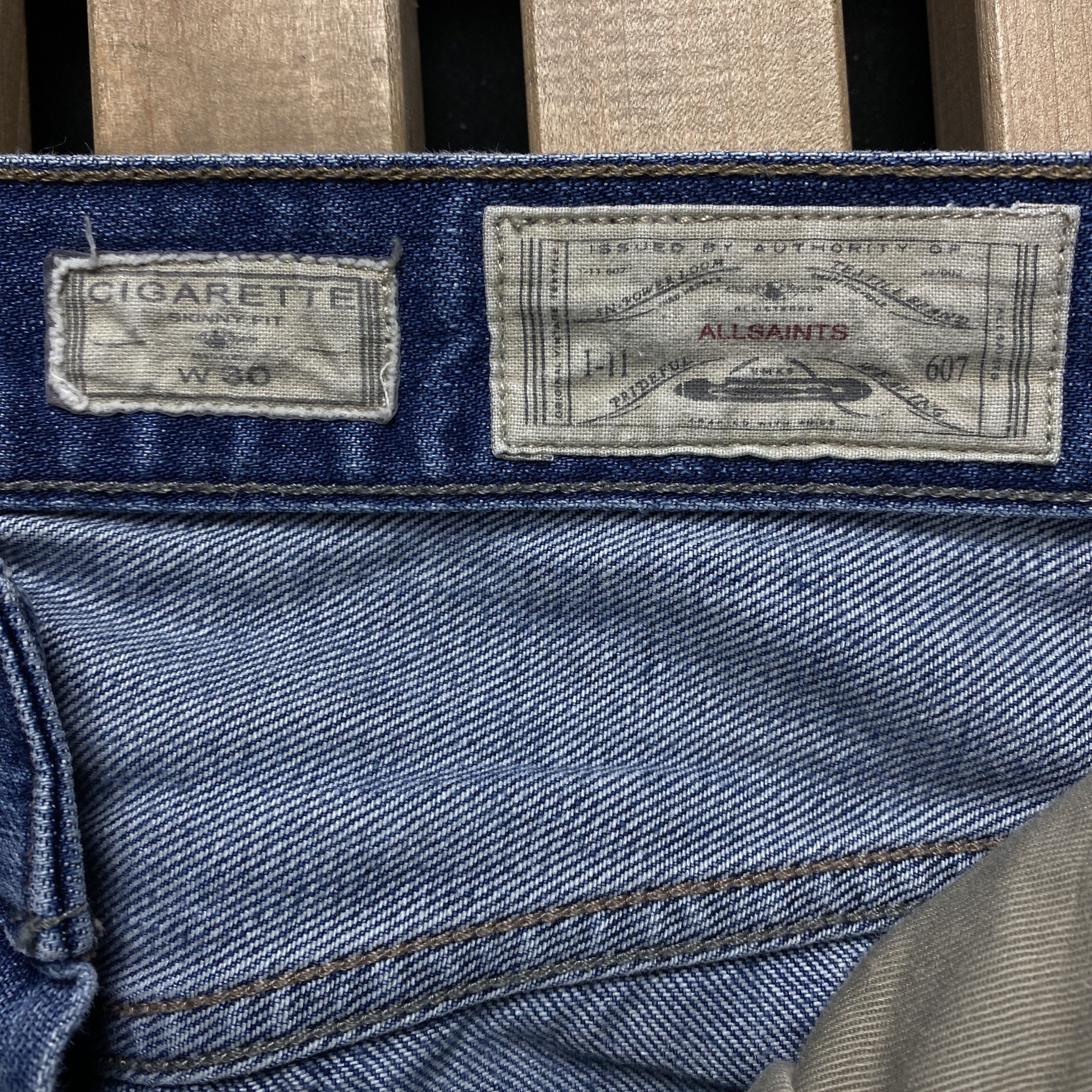 Allsaints Mens Jeans Denim Allsaints Size 30 Size US 30 / EU 46 - 6 Thumbnail