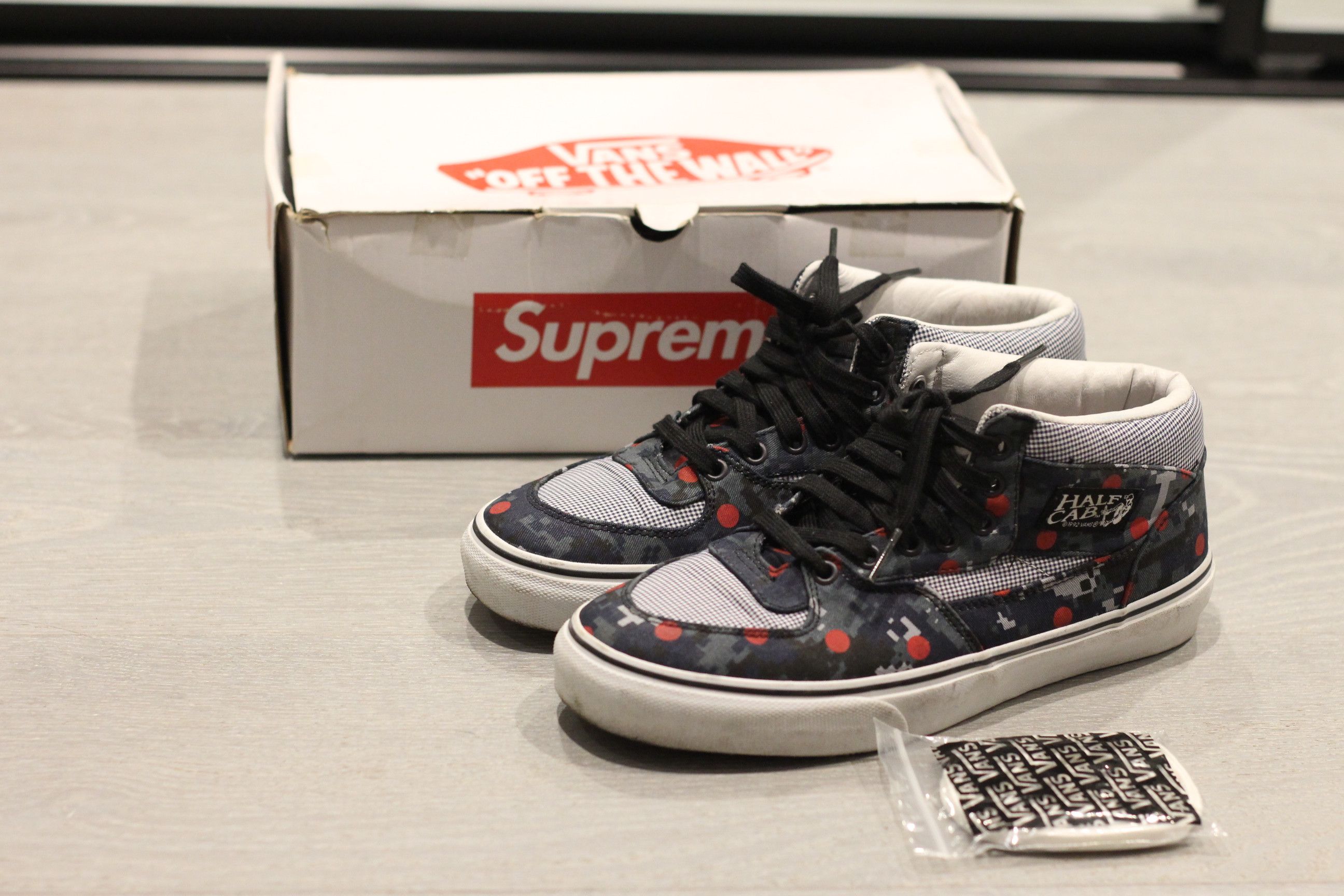 Vans Half Cab Vans Comme Des Garcons Supreme Vans X Supreme X CDG
