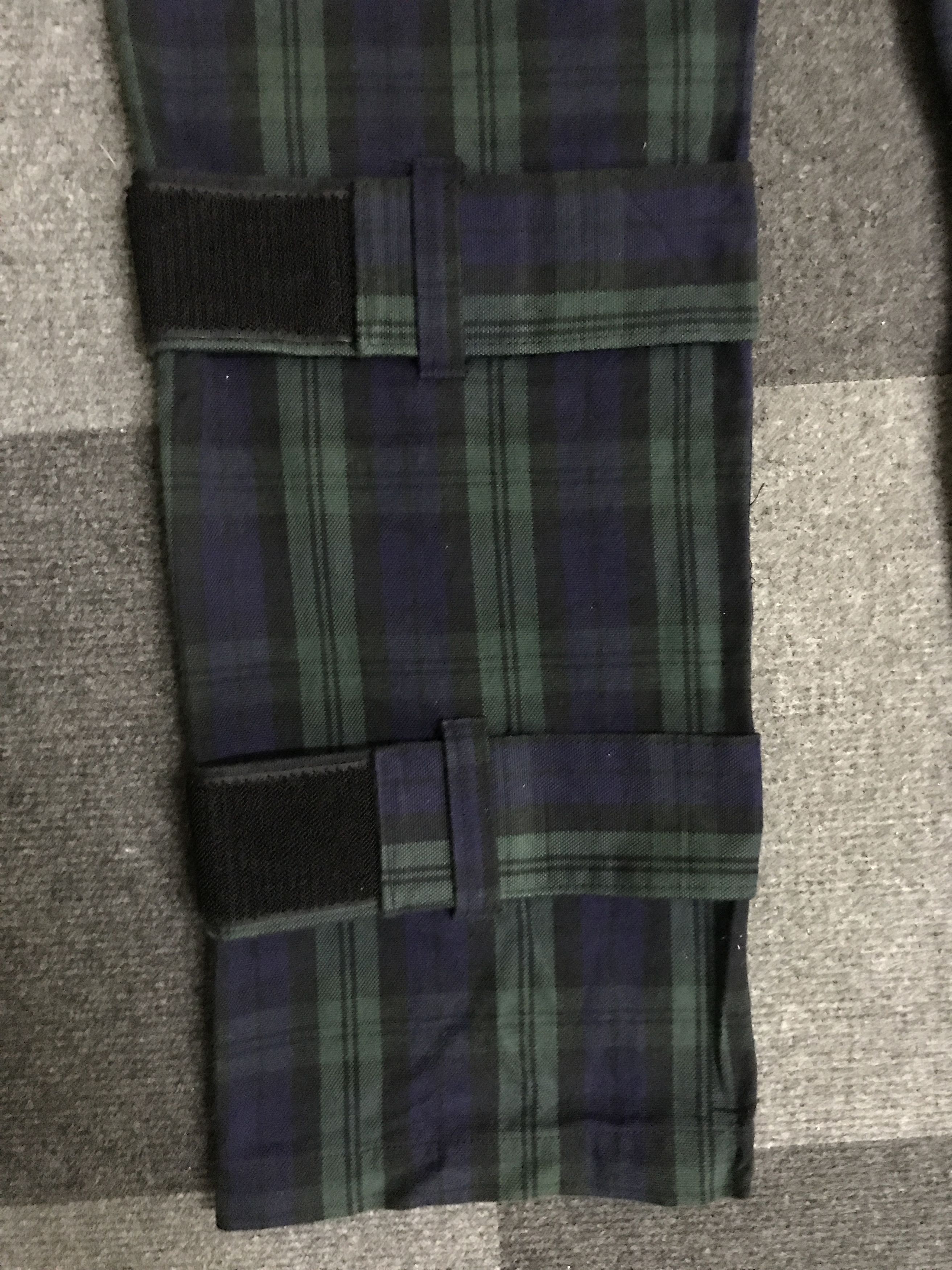 Japanese Brand P67 OVER THE STRIPE Japan Plaid Rare Design Pant Size US 31 - 9 Thumbnail