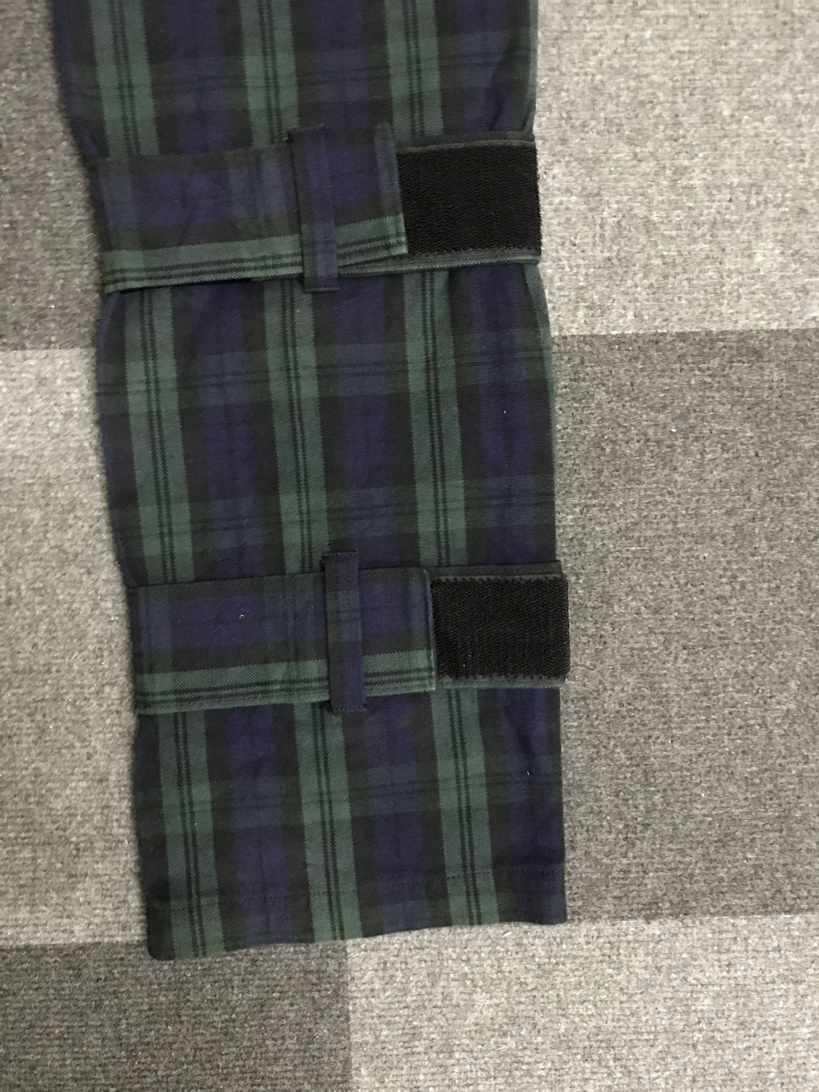 Japanese Brand P67 OVER THE STRIPE Japan Plaid Rare Design Pant Size US 31 - 10 Thumbnail