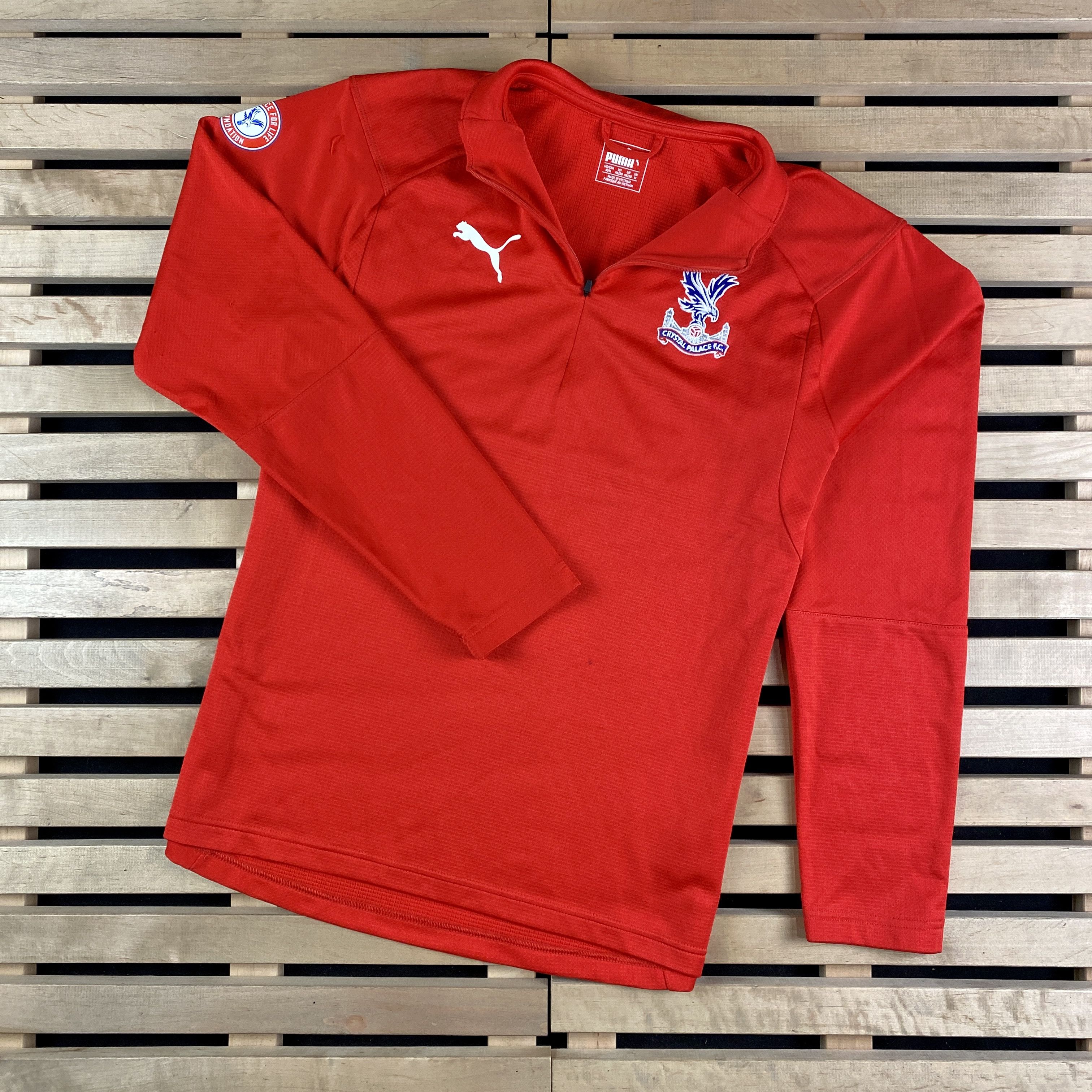 Puma Mens Long Sleeve Sweatshirt Puma FC Crystal Palace Size M Size US M / EU 48-50 / 2 - 1 Thumbnail