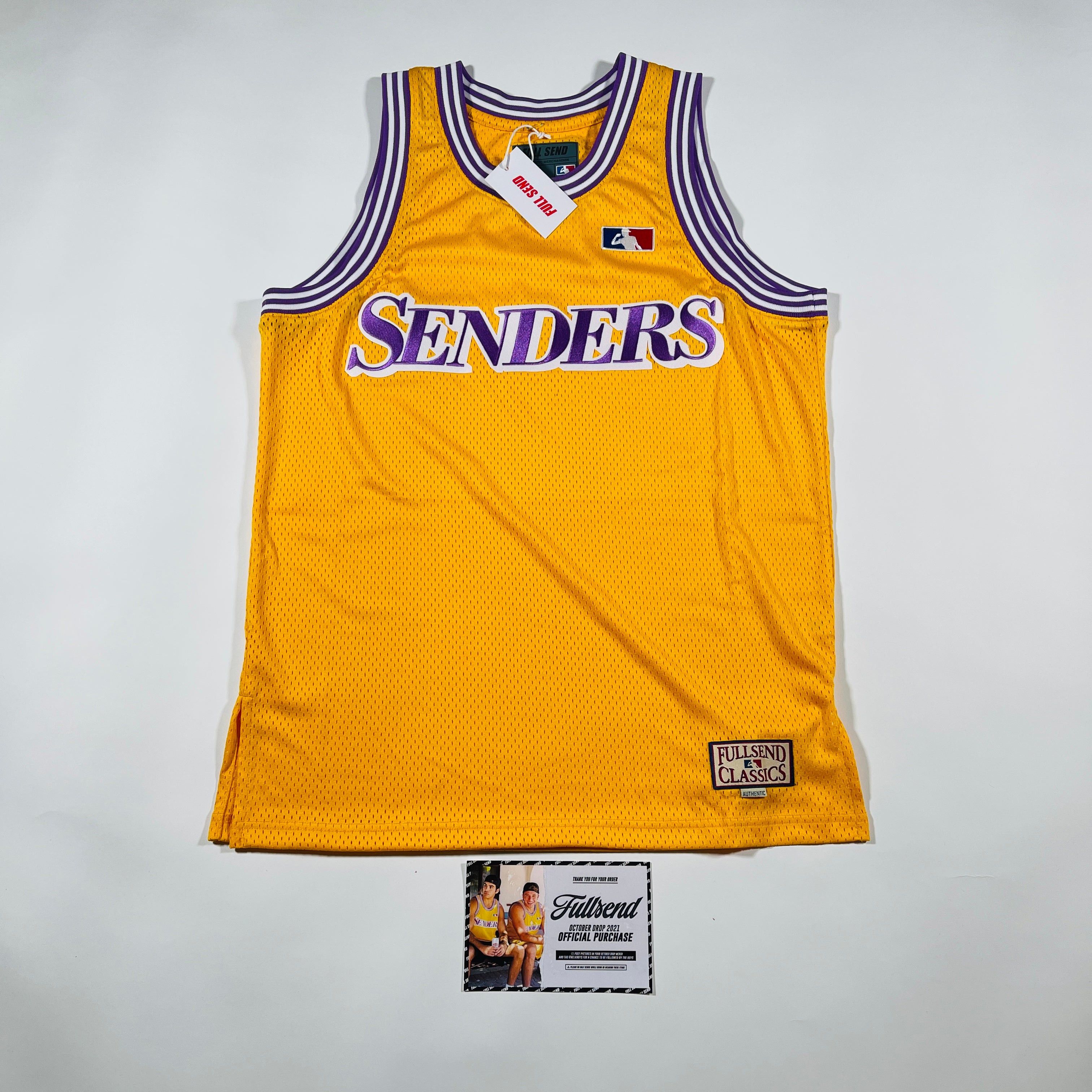 *NEW* Lakers Senders Basketball Jersey Limited