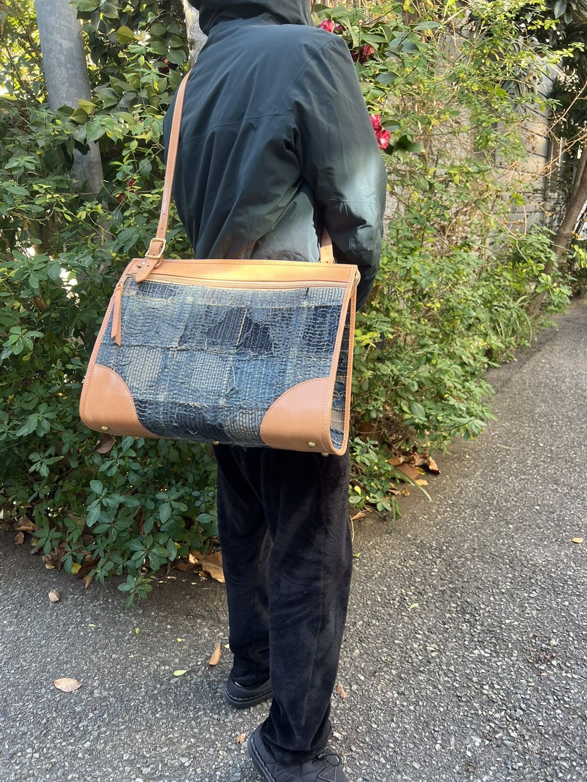 Kapital × Kapital Kountry Kapital Blue Hands BORO Shoulder