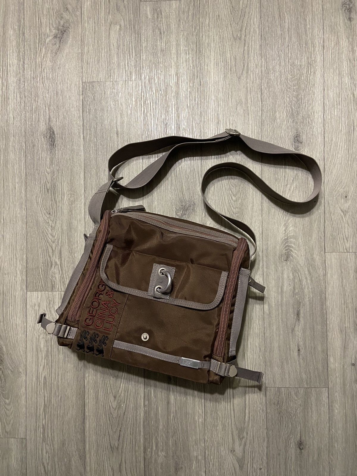 Japanese Brand George Gina & Lucy GGL Messenger Avant Garde Bag Japanese Size ONE SIZE - 1 Thumbnail