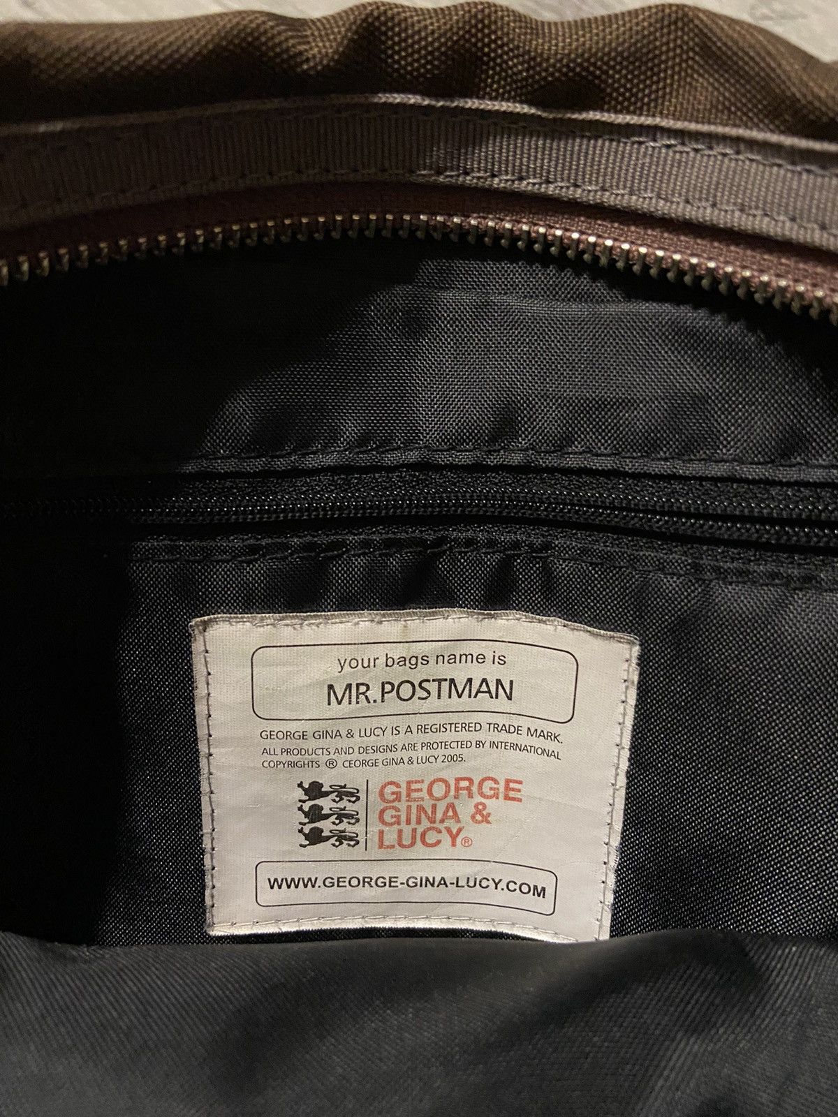 Japanese Brand George Gina & Lucy GGL Messenger Avant Garde Bag Japanese Size ONE SIZE - 9 Thumbnail