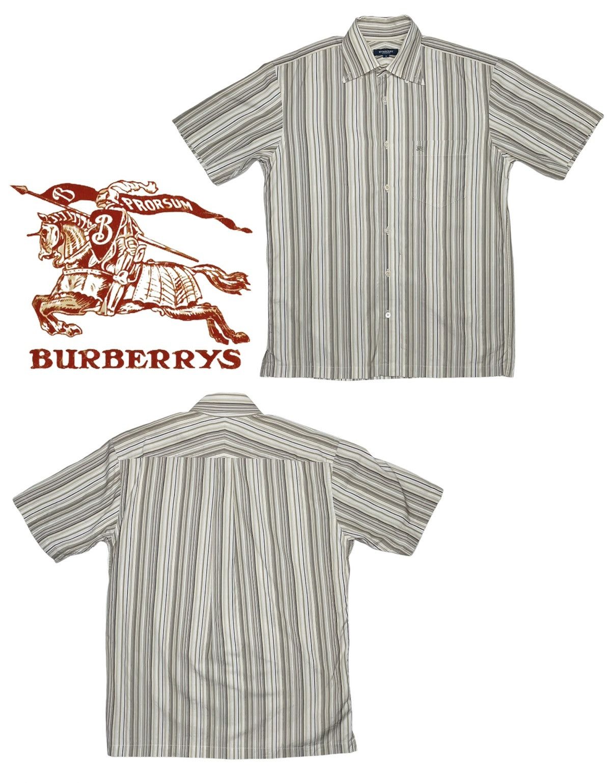 Burberry Vintage Burberry Nova checkered plaid tartan Vertical strip Size US S / EU 44-46 / 1 - 2 Thumbnail
