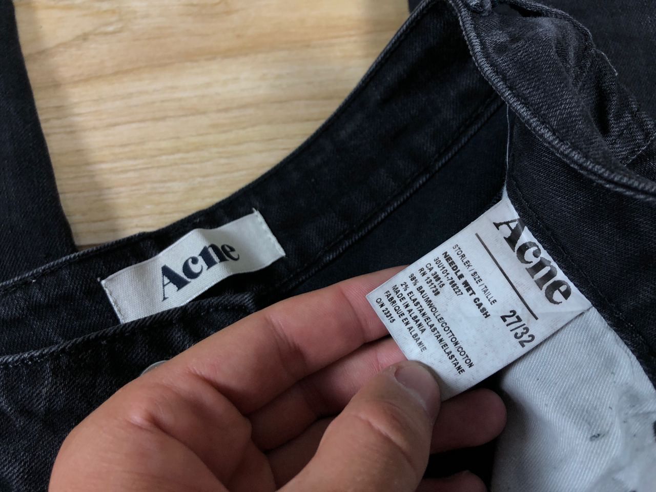 Acne Studios Acne pants jeans denim size 27/32 Size US 27 - 6 Thumbnail