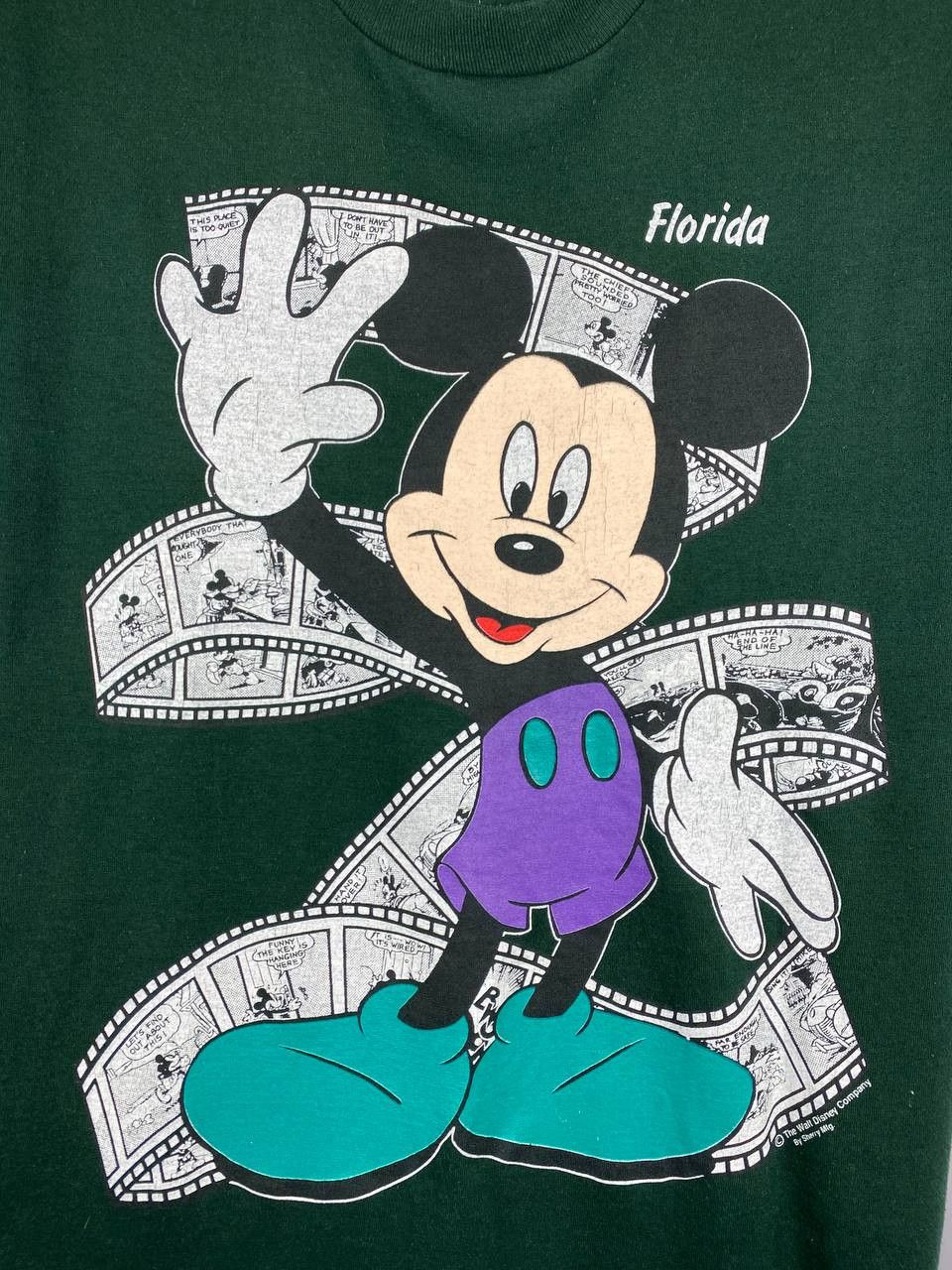 Mickey Mouse Vintage Mickey Mouse 90’s big logo T-shirts size L Size US L / EU 52-54 / 3 - 2 Thumbnail