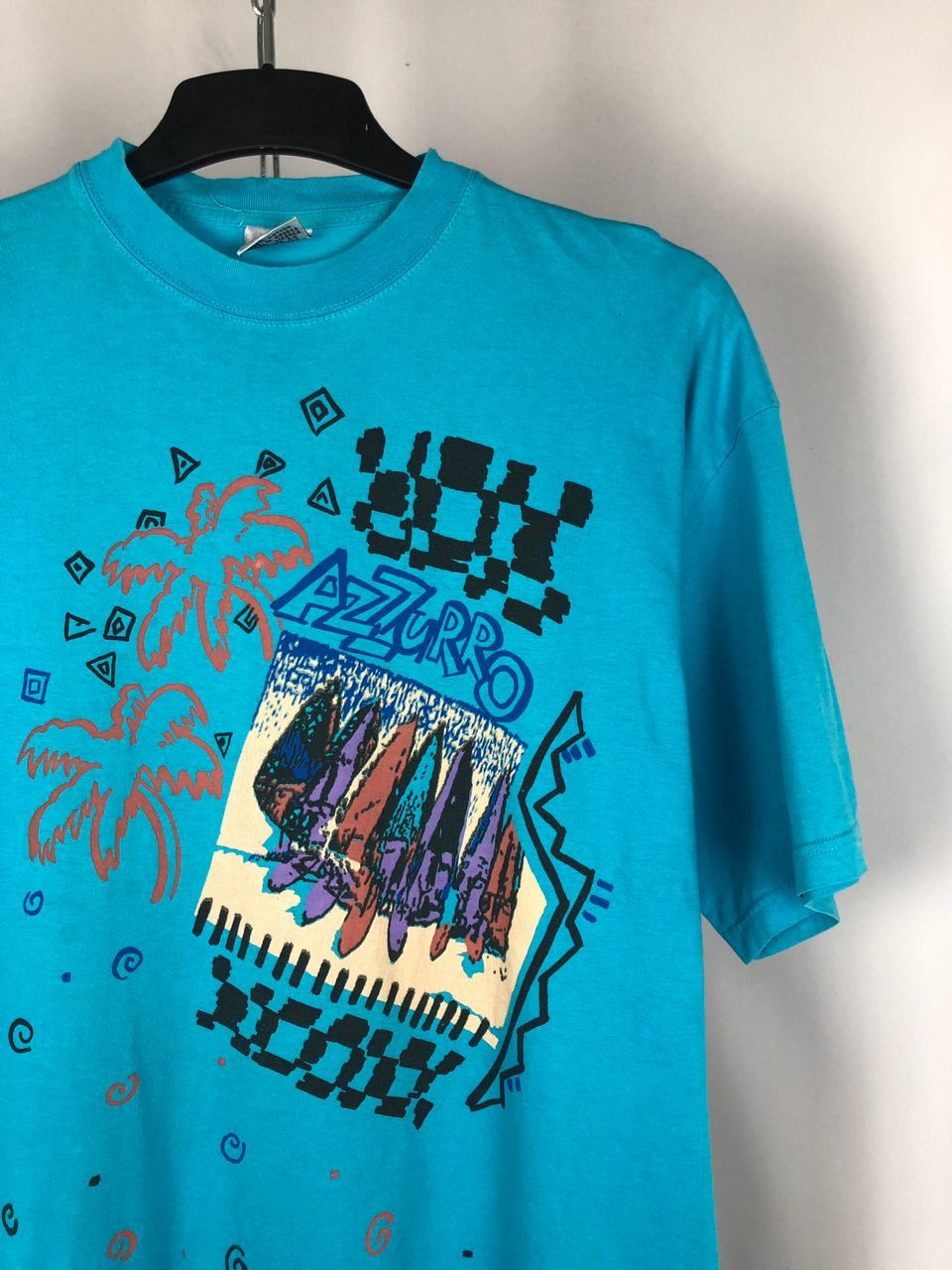 Puma Puma vintage T-shirts blue size L Size US L / EU 52-54 / 3 - 2 Thumbnail
