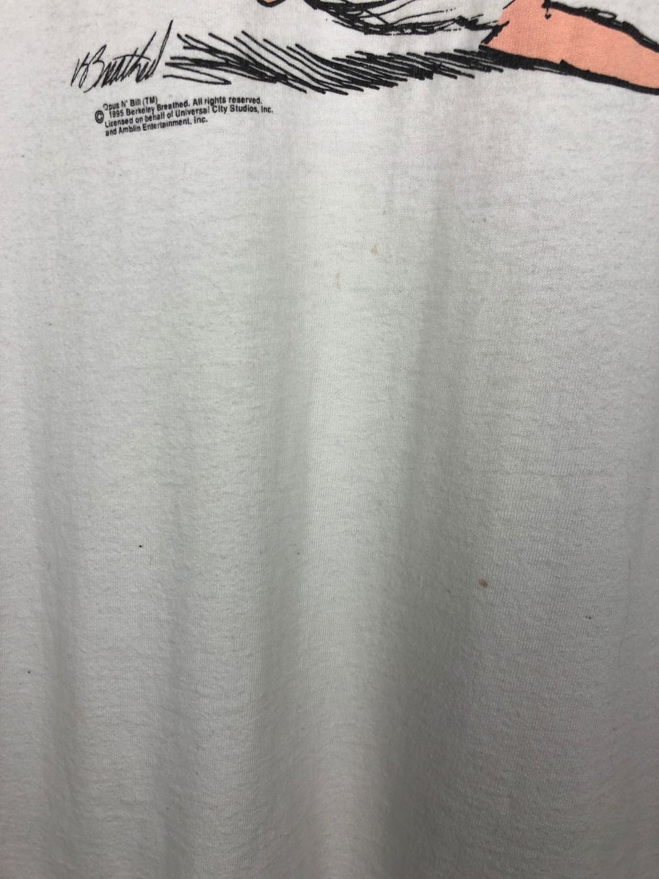 Vintage Berkeley breathed 1995 T-shirts vintage made in USA size L Size US L / EU 52-54 / 3 - 6 Thumbnail