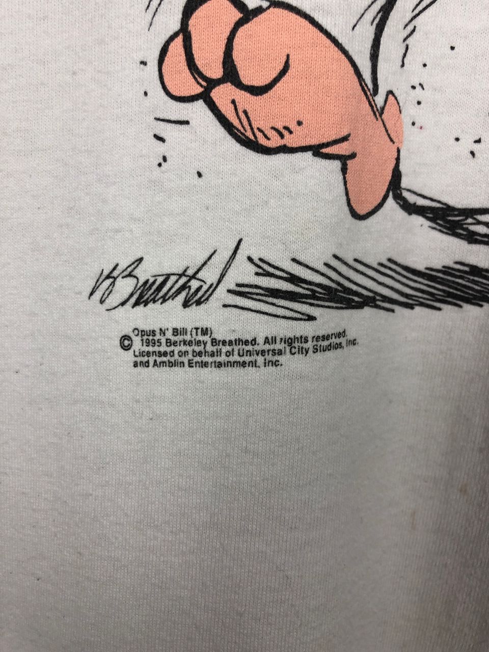 Vintage Berkeley breathed 1995 T-shirts vintage made in USA size L Size US L / EU 52-54 / 3 - 4 Thumbnail