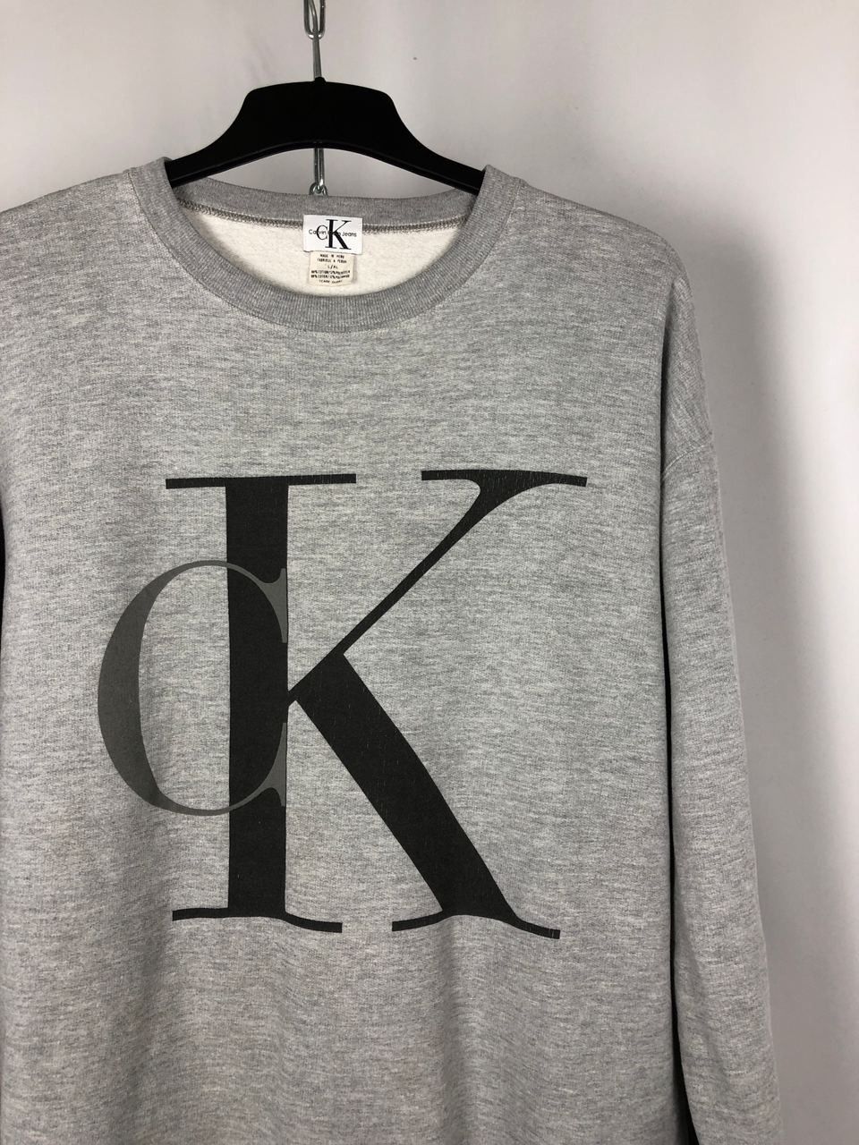 Calvin Klein Calvin Klein sweatshirt vintage big logo size L/XL Size US L / EU 52-54 / 3 - 2 Thumbnail