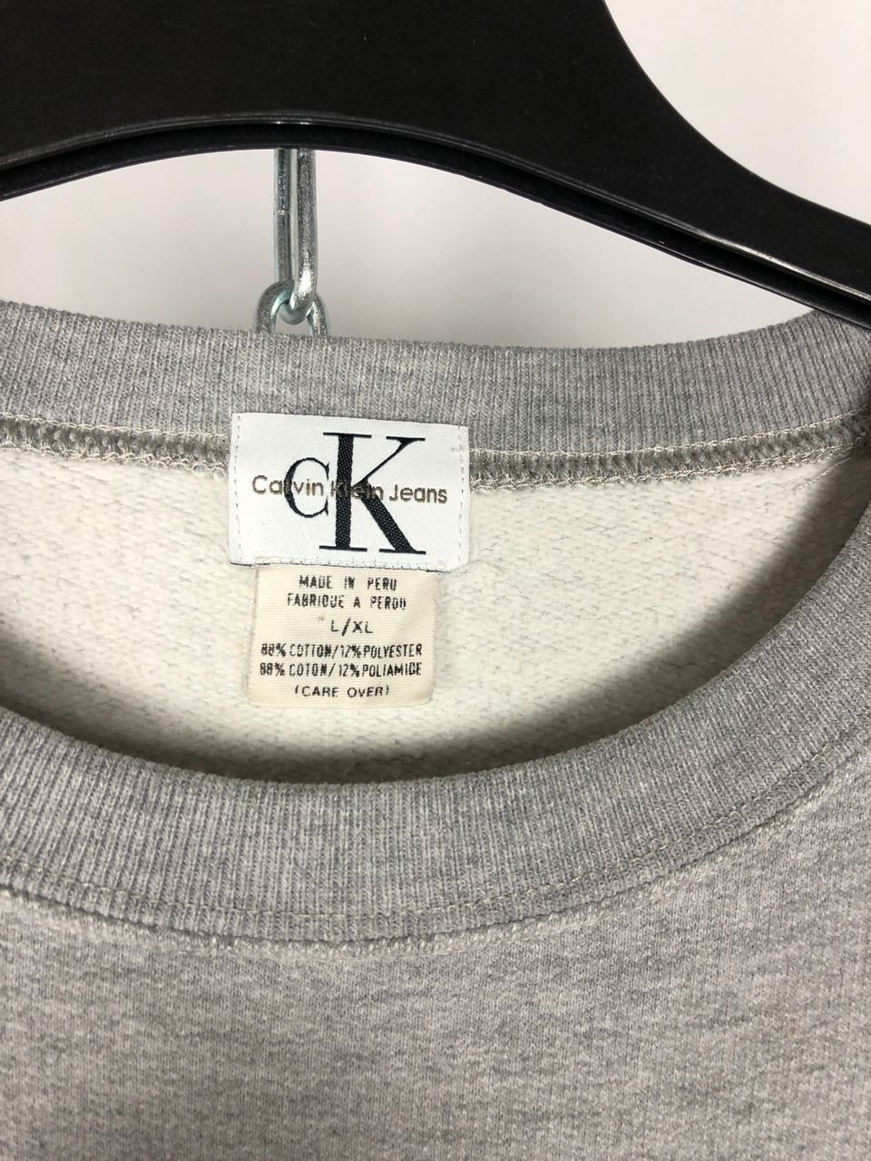 Calvin Klein Calvin Klein sweatshirt vintage big logo size L/XL Size US L / EU 52-54 / 3 - 4 Thumbnail