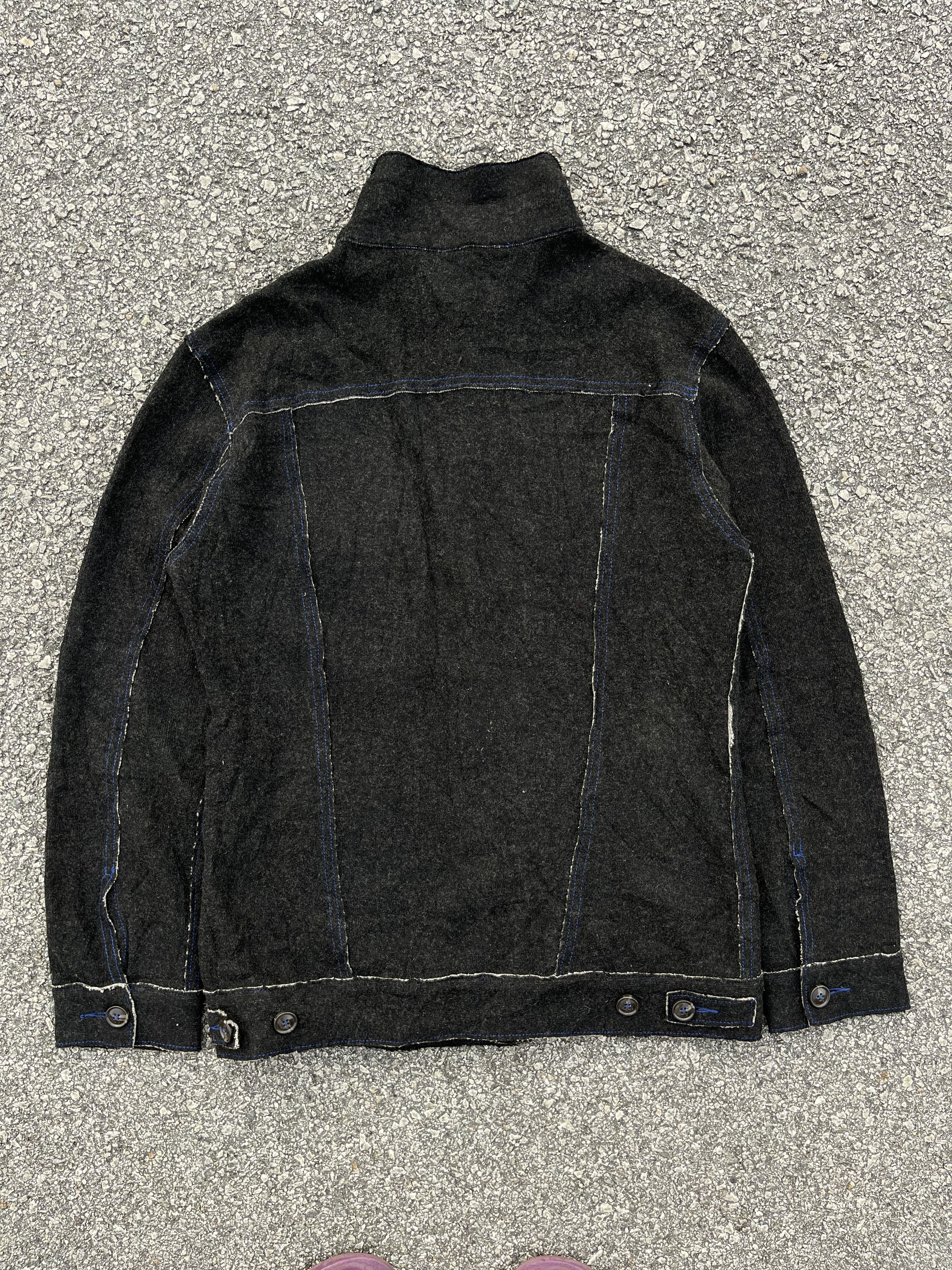 If Six Was Nine × Levi's Levis Chacoal Wool Blue Indigo Jacket Size US M / EU 48-50 / 2 - 12 Thumbnail