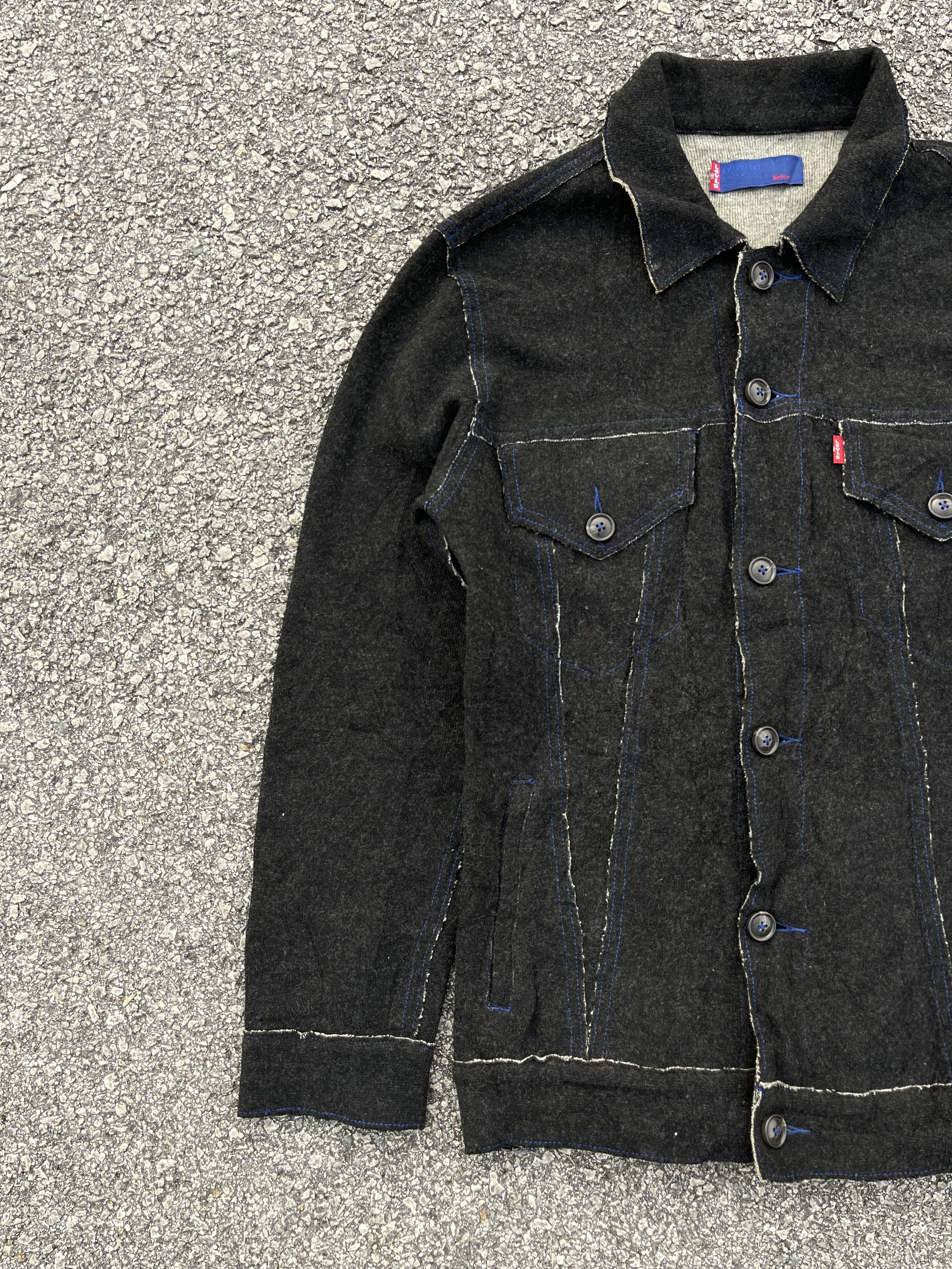 If Six Was Nine × Levi's Levis Chacoal Wool Blue Indigo Jacket Size US M / EU 48-50 / 2 - 1 Thumbnail