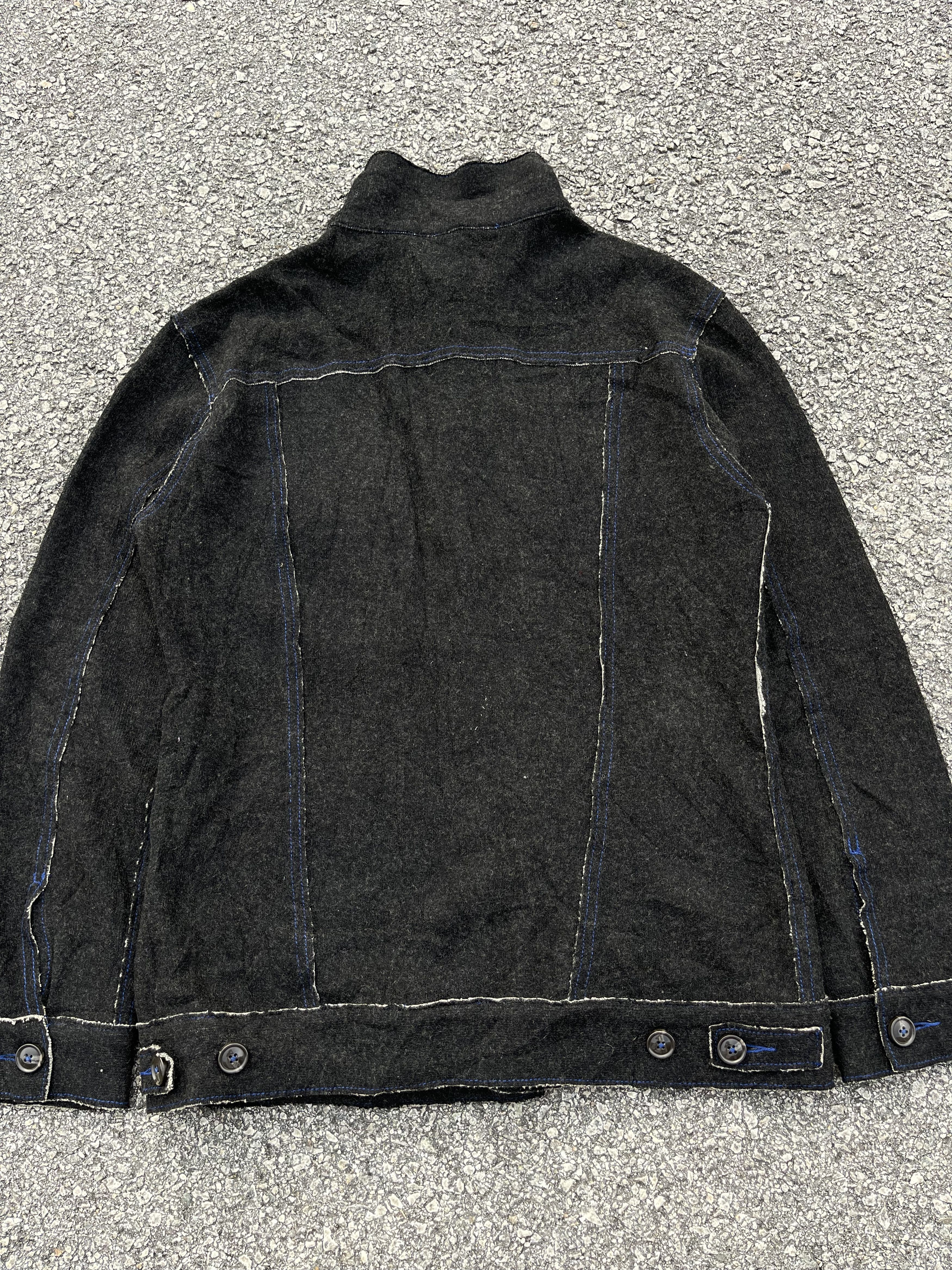 If Six Was Nine × Levi's Levis Chacoal Wool Blue Indigo Jacket Size US M / EU 48-50 / 2 - 13 Thumbnail