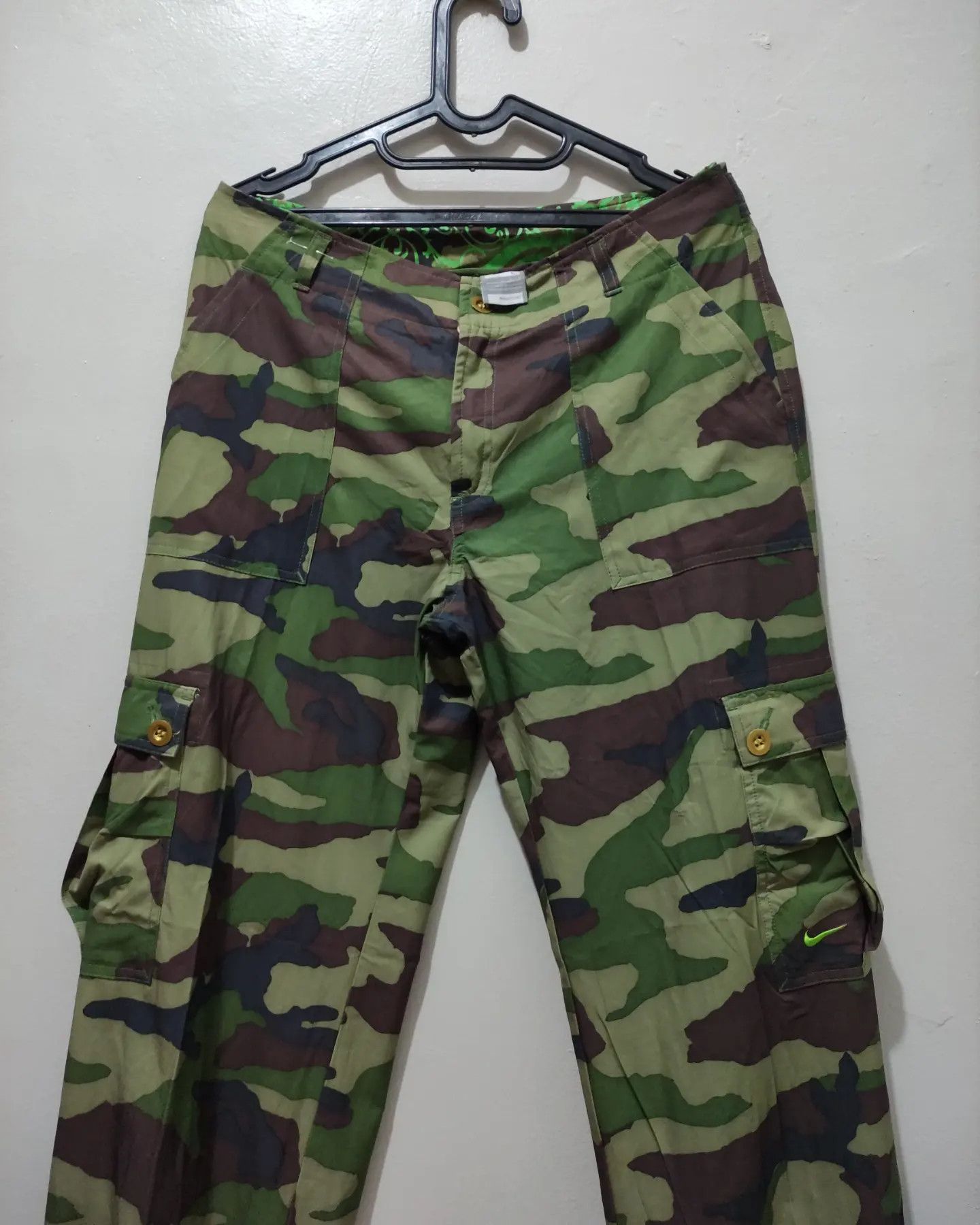 Nike Nike dry-fit camo pants polyester and spandex Training Size US 34 / EU 50 - 3 Thumbnail