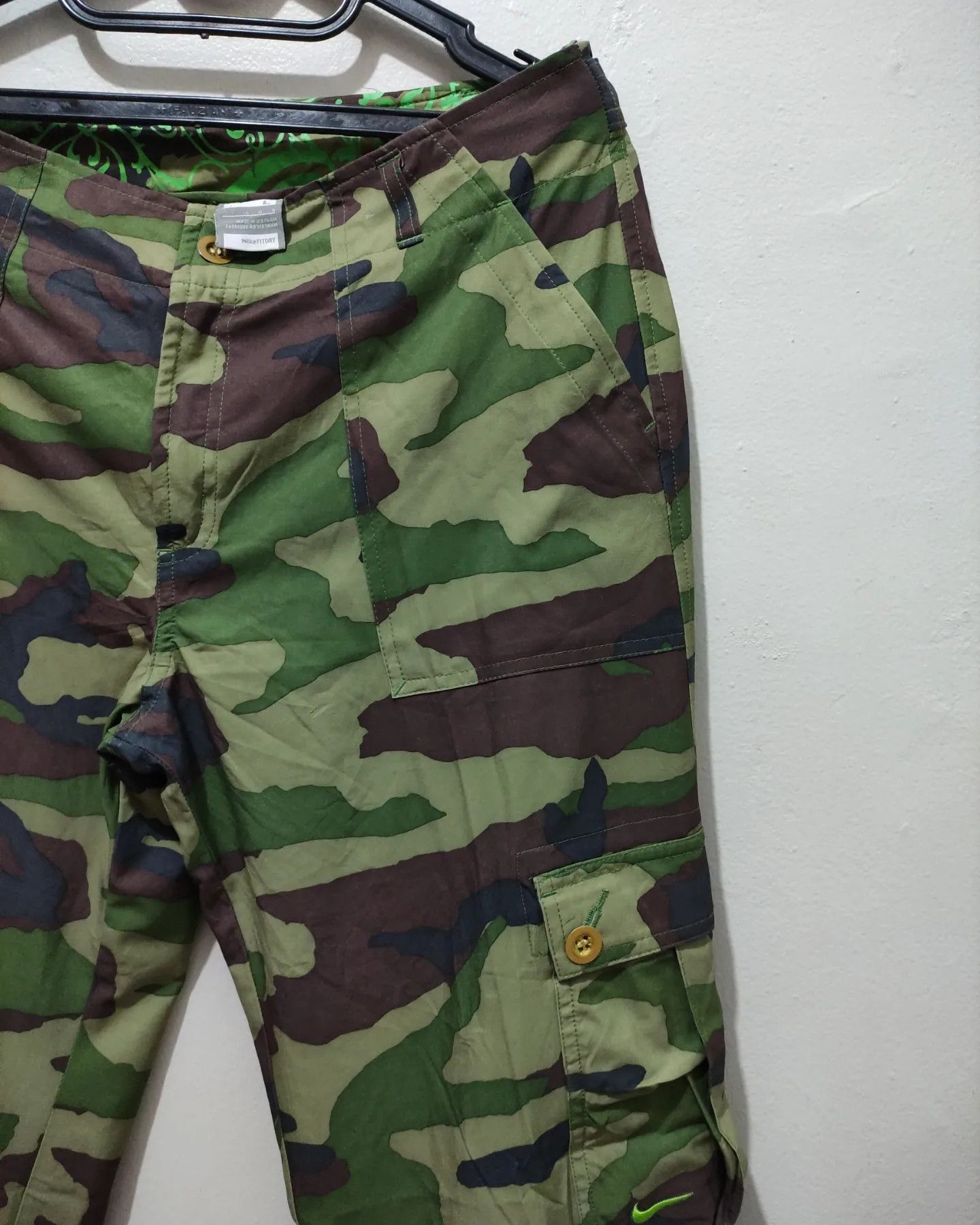 Nike Nike dry-fit camo pants polyester and spandex Training Size US 34 / EU 50 - 7 Thumbnail