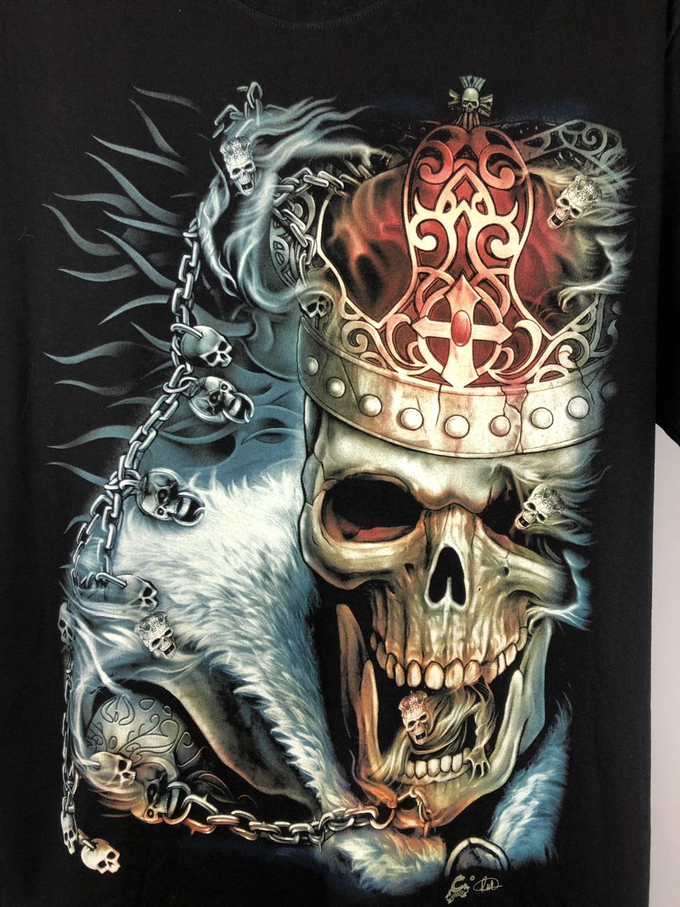 Vintage Vintage metal rock tee size XL Size US XL / EU 56 / 4 - 2 Thumbnail
