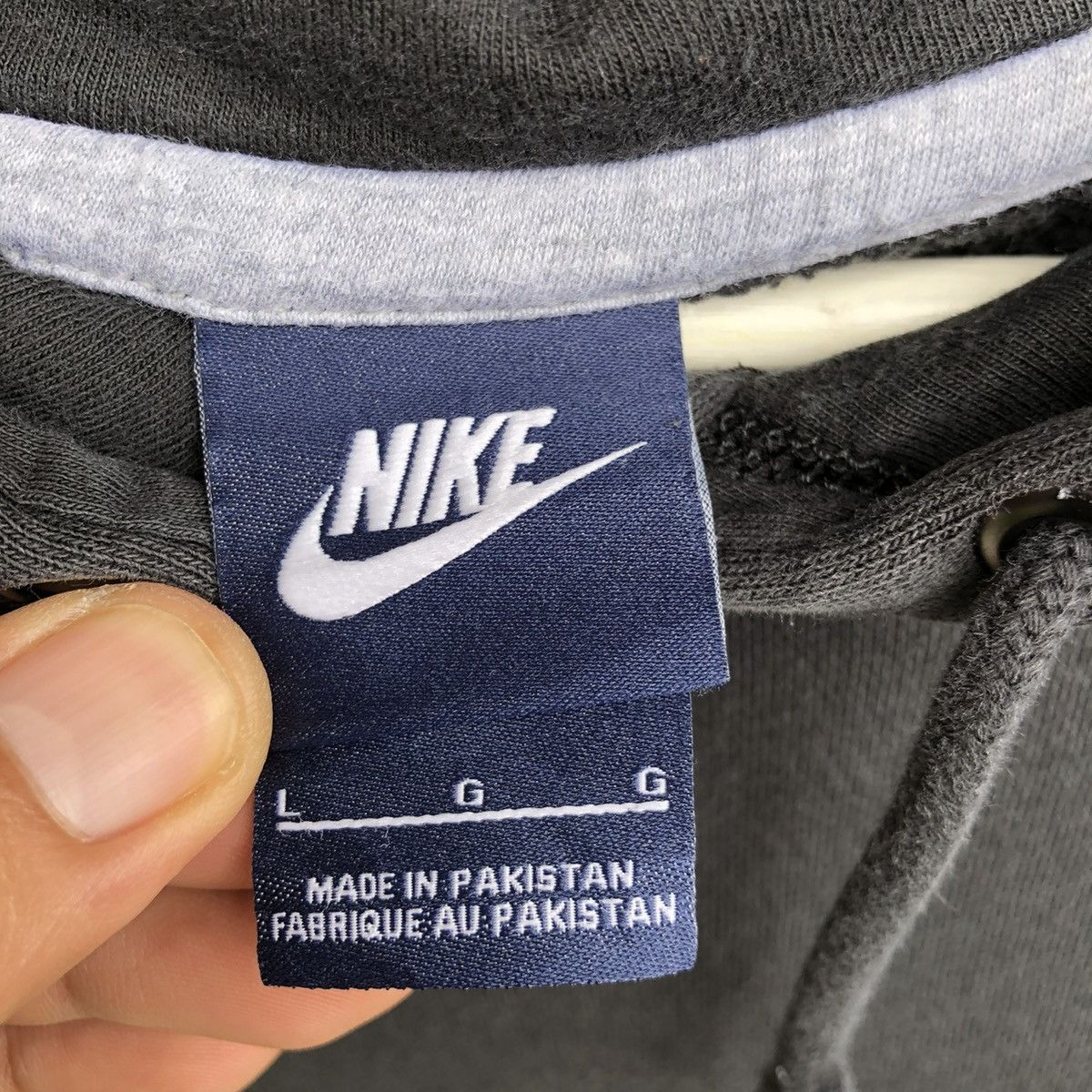 Vintage Nike Swoosh Hoodie Sweatshirt Pullover