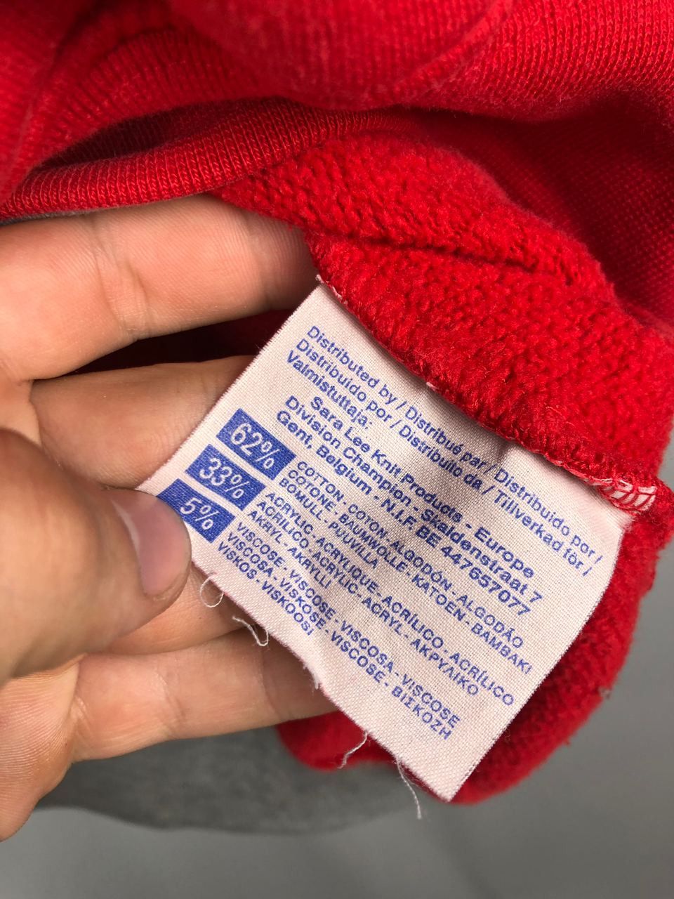 Champion Champion vintage zip 1/3 sweatshirt red size XL Size US XL / EU 56 / 4 - 5 Thumbnail
