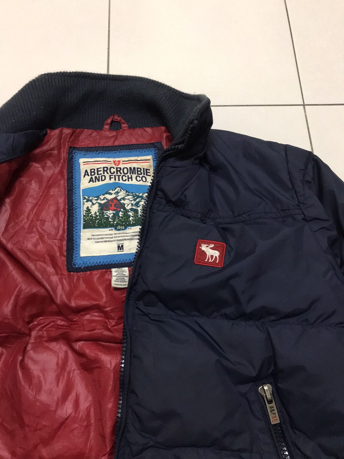 Abercrombie & Fitch × Vintage Vintage Abercrombie Puffer Jacket Size US M / EU 48-50 / 2 - 8 Thumbnail