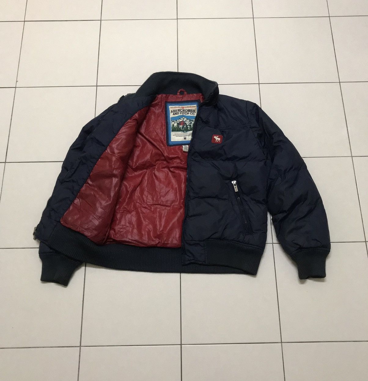 Abercrombie & Fitch × Vintage Vintage Abercrombie Puffer Jacket Size US M / EU 48-50 / 2 - 2 Thumbnail