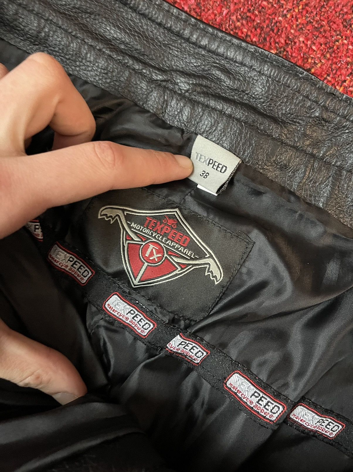 Japanese Brand × Vintage Vintage Y2K Avant Garde biker leather pants Size US 38 / EU 54 - 6 Thumbnail