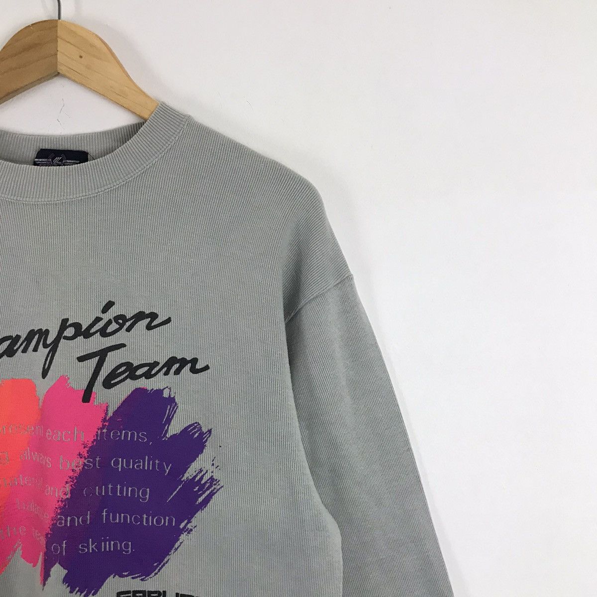 Japanese Brand Japanese Brand Fablice Champion Team Sweatshirt Size US L / EU 52-54 / 3 - 4 Thumbnail