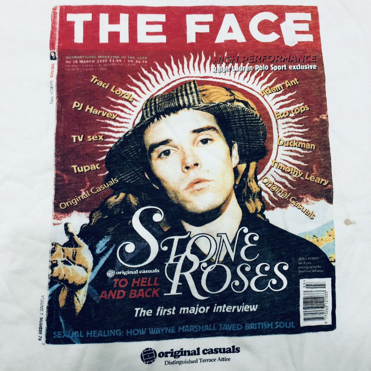 Band Tees × Vintage Vintage The Stone Roses Shirt Vintage Band Tees Oasis Size US XL / EU 56 / 4 - 3 Thumbnail