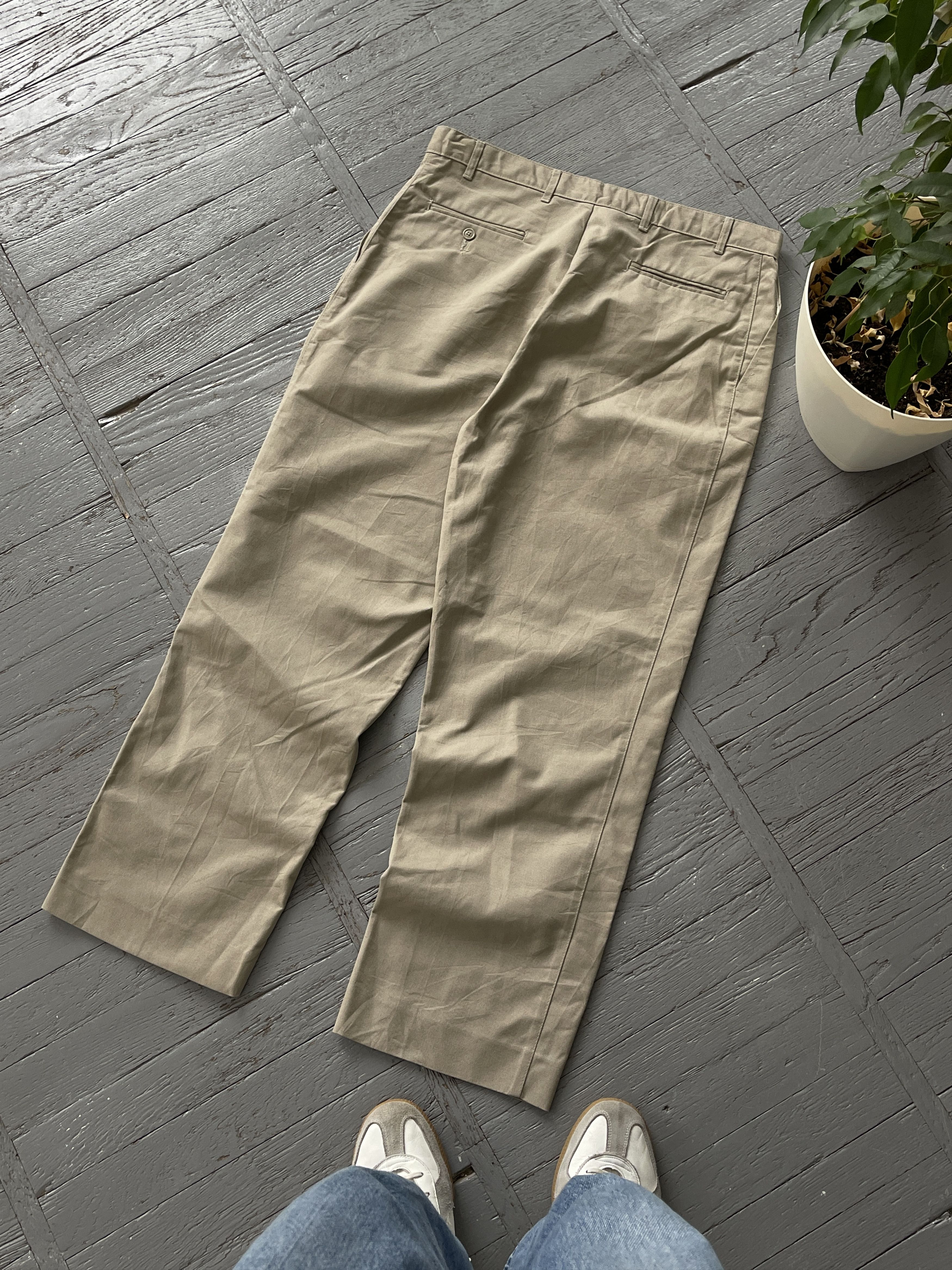 Japanese Brand × Vintage Super Rare Vintage Baggy Parachute Work Pants Size US 36 / EU 52 - 2 Thumbnail