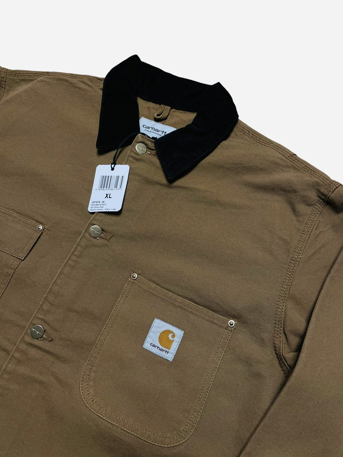 Carhartt Carhartt WIP OG Chore Coat Hamilton Brown Active Detroit Size US XL / EU 56 / 4 - 2 Thumbnail