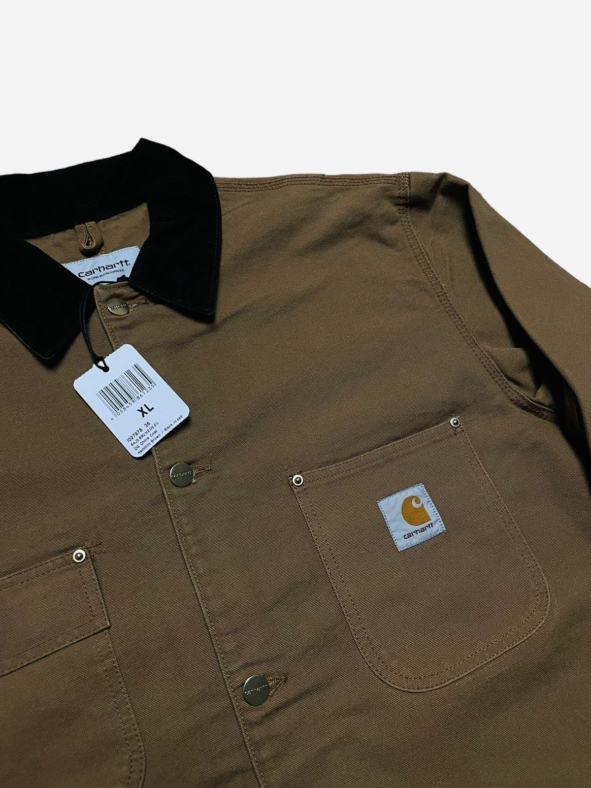 Carhartt Carhartt WIP OG Chore Coat Hamilton Brown Active Detroit Size US XL / EU 56 / 4 - 3 Thumbnail