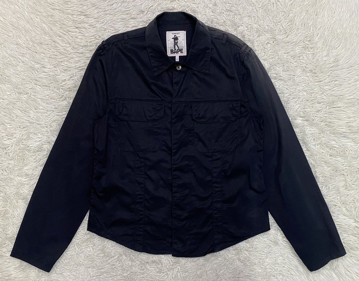 Bape × Vintage BAPE Gothic Style Button Up Shirt Size US M / EU 48-50 / 2 - 1 Thumbnail