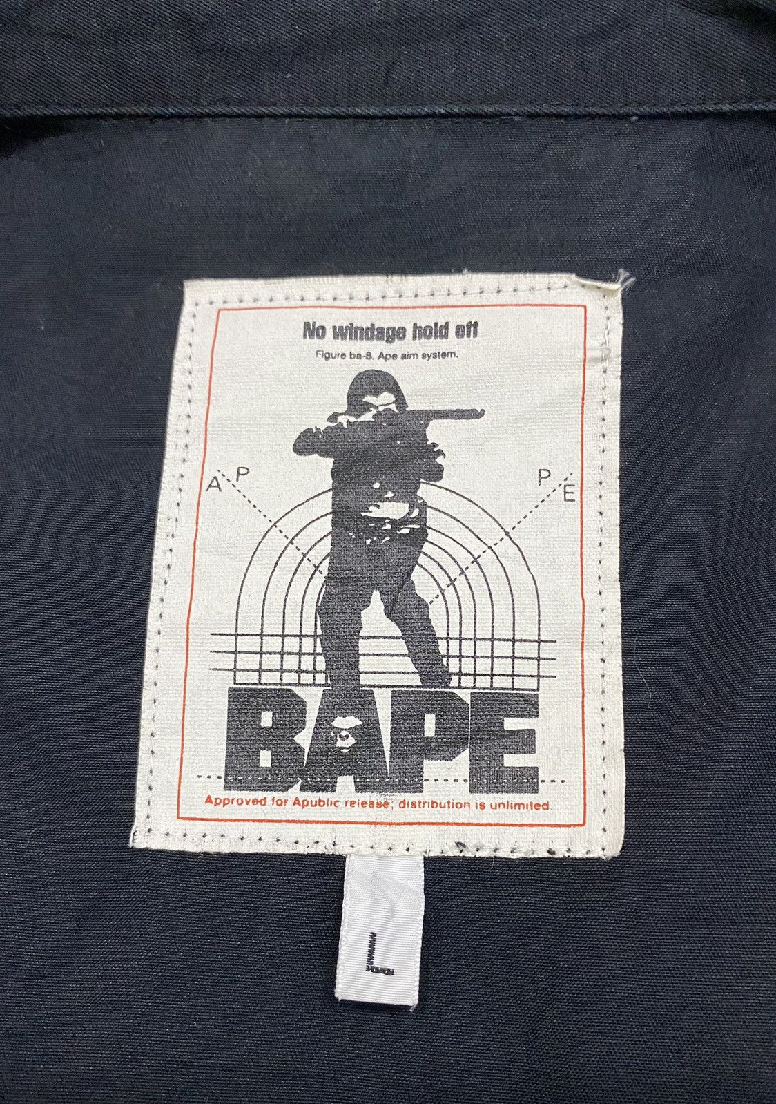 Bape × Vintage BAPE Gothic Style Button Up Shirt Size US M / EU 48-50 / 2 - 12 Thumbnail