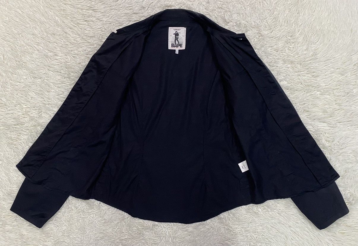 Bape × Vintage BAPE Gothic Style Button Up Shirt Size US M / EU 48-50 / 2 - 11 Thumbnail