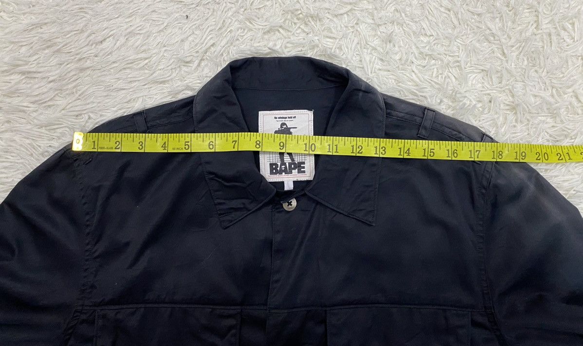 Bape × Vintage BAPE Gothic Style Button Up Shirt Size US M / EU 48-50 / 2 - 22 Thumbnail