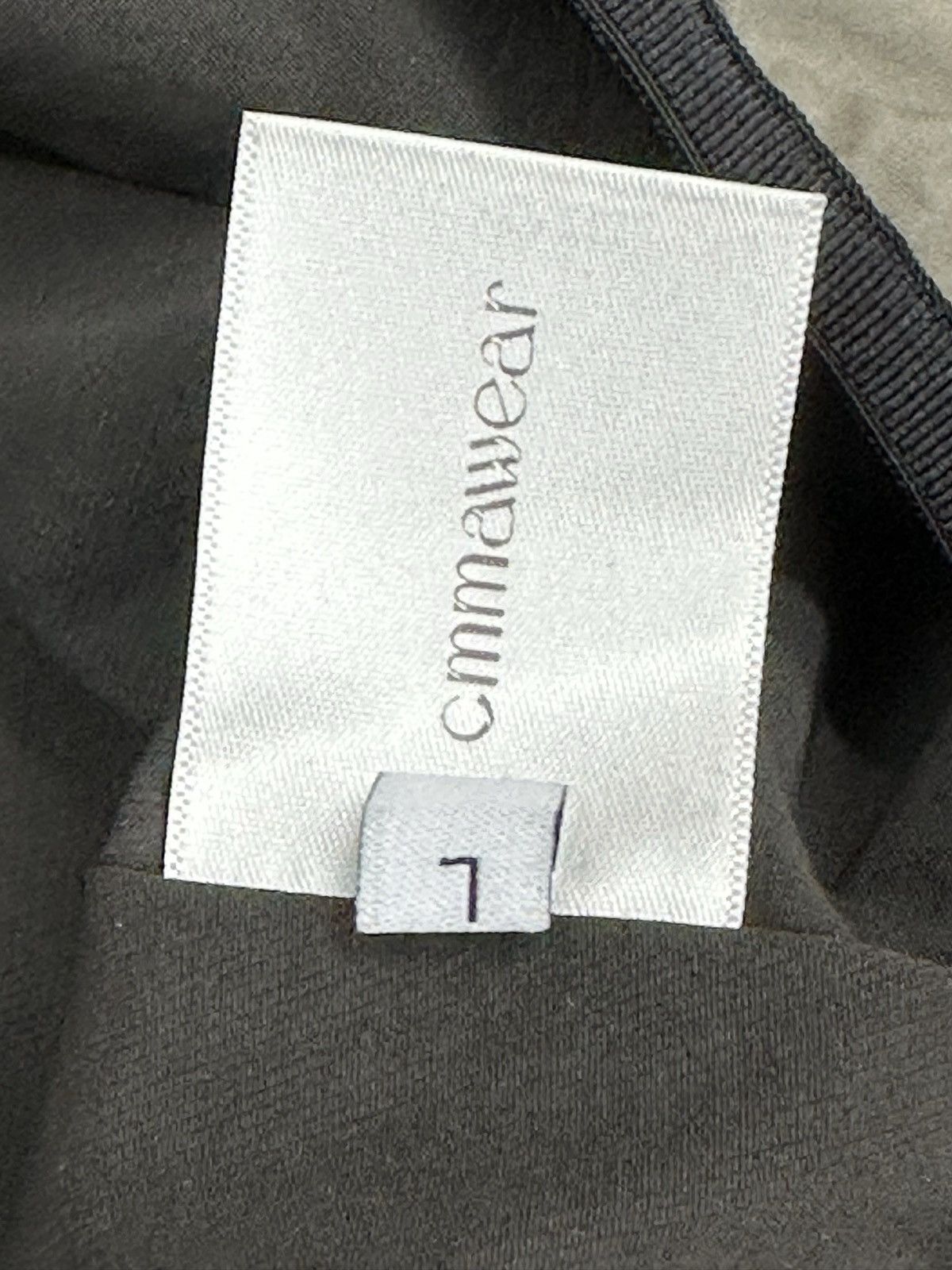 CMMAWEAR Cmmawear Piping Jacket Black Large Size US L / EU 52-54 / 3 - 4 Thumbnail